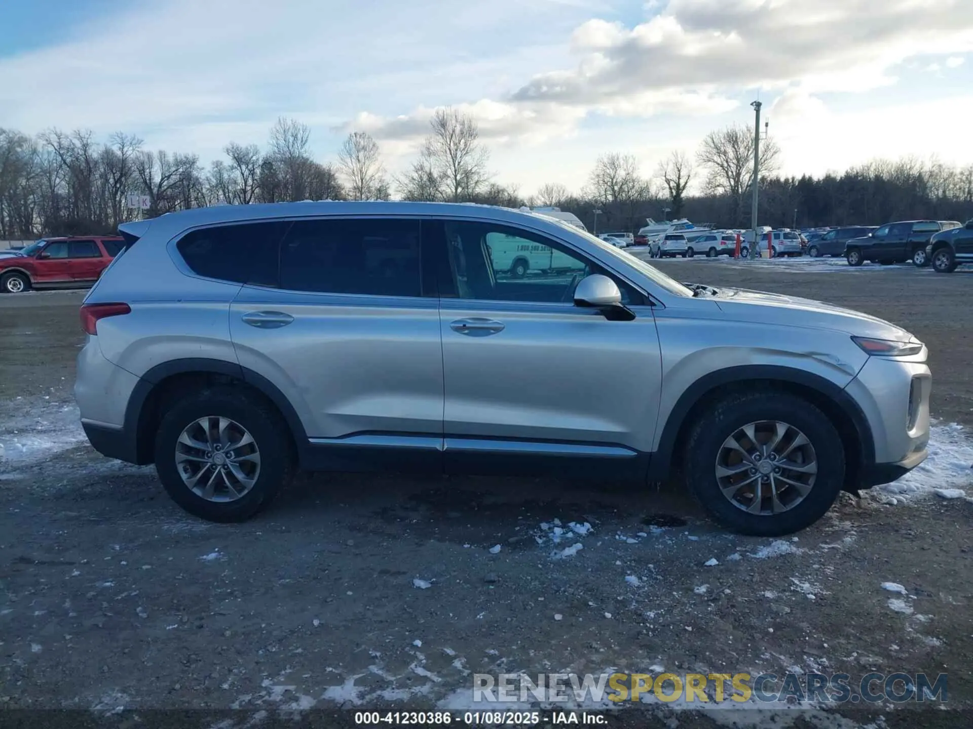 13 Photograph of a damaged car 5NMS33AD9KH033746 HYUNDAI SANTA FE 2019