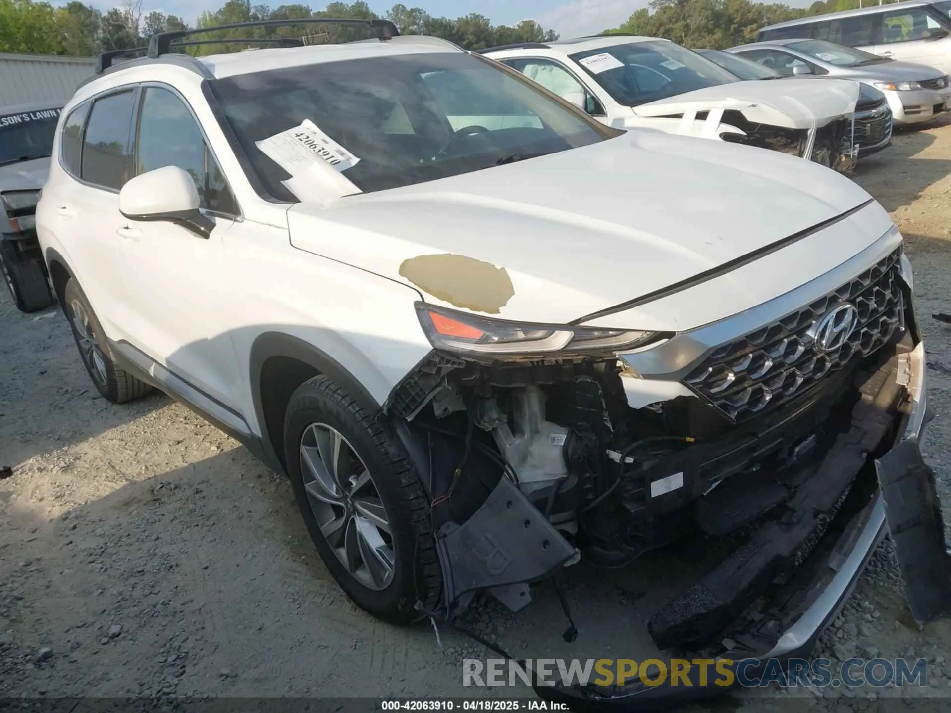 1 Фотография поврежденного автомобиля 5NMS33AD9KH113385 HYUNDAI SANTA FE 2019