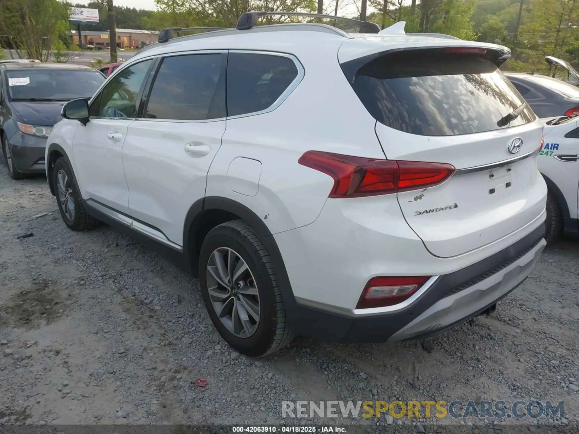 3 Фотография поврежденного автомобиля 5NMS33AD9KH113385 HYUNDAI SANTA FE 2019