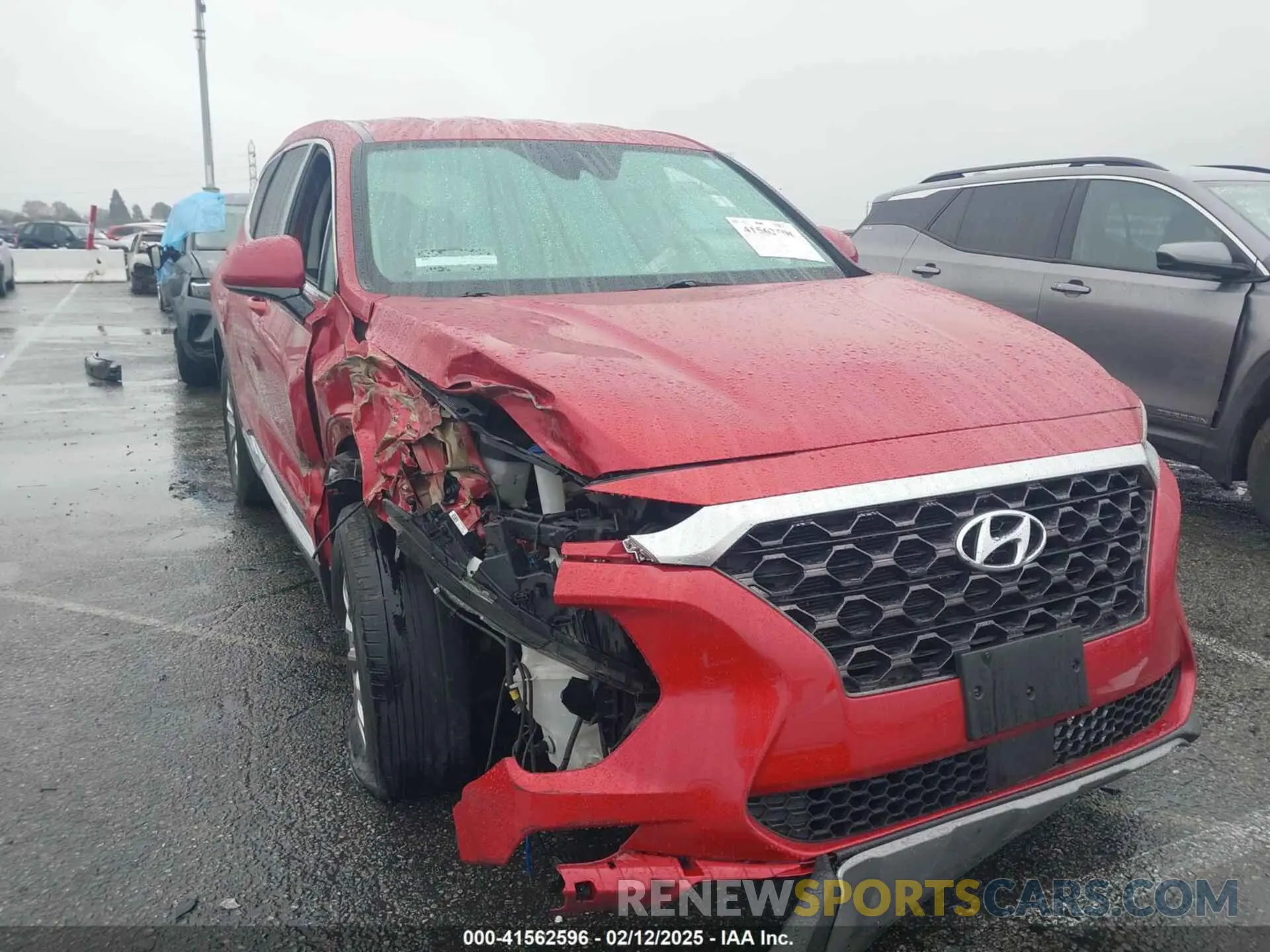 1 Фотография поврежденного автомобиля 5NMS33ADXKH011139 HYUNDAI SANTA FE 2019