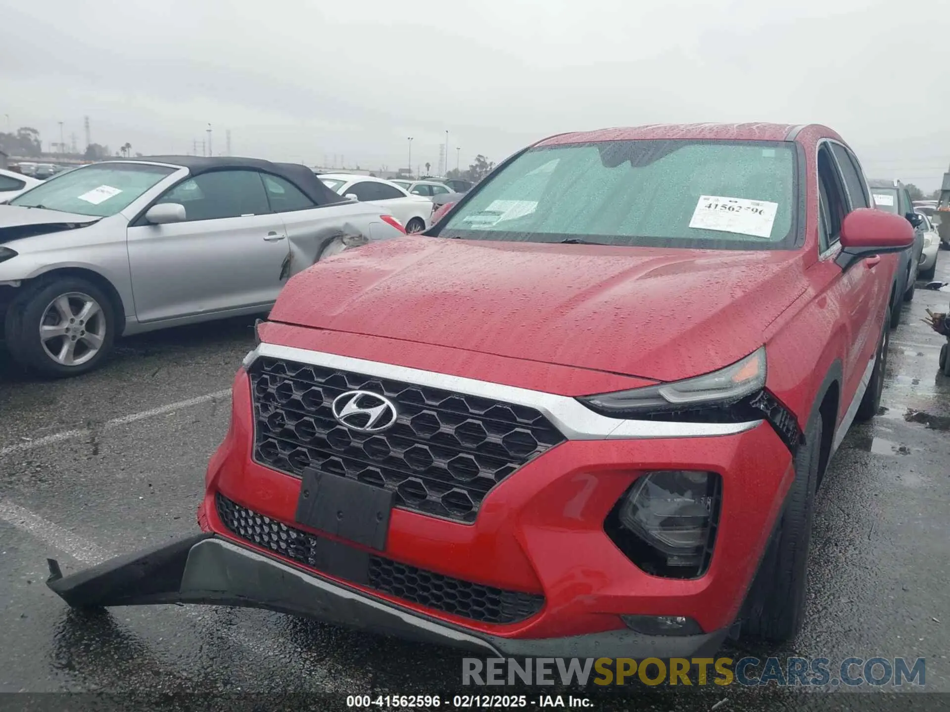 2 Фотография поврежденного автомобиля 5NMS33ADXKH011139 HYUNDAI SANTA FE 2019