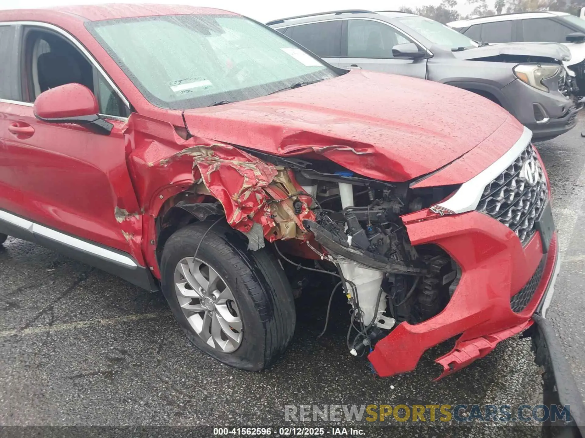 6 Фотография поврежденного автомобиля 5NMS33ADXKH011139 HYUNDAI SANTA FE 2019