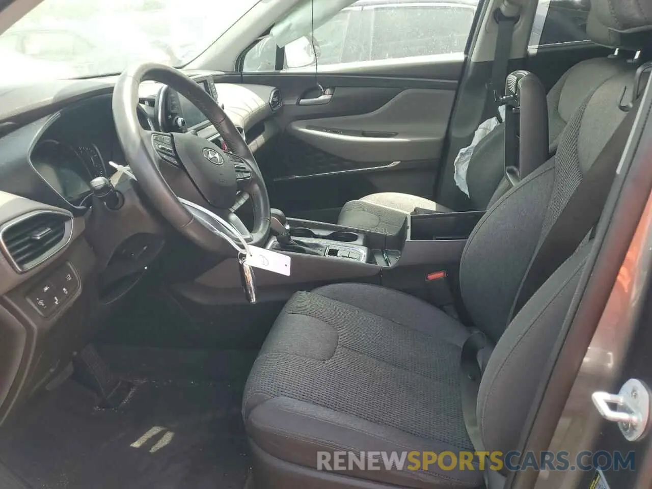 7 Photograph of a damaged car 5NMS33ADXKH034243 HYUNDAI SANTA FE 2019