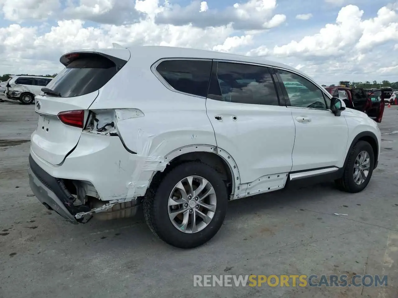 3 Фотография поврежденного автомобиля 5NMS33ADXKH048739 HYUNDAI SANTA FE 2019