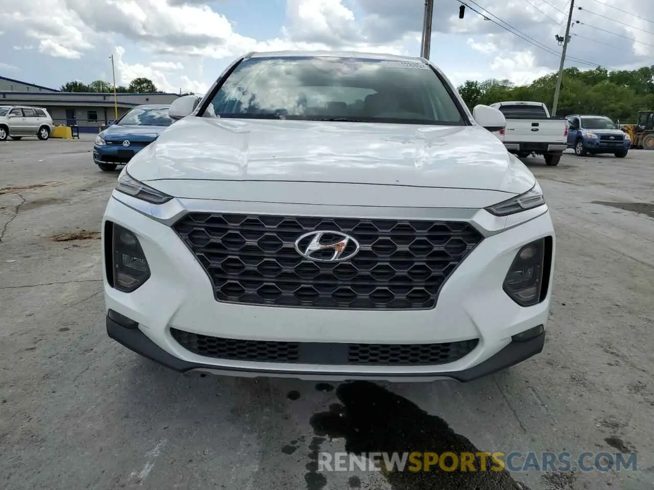 5 Фотография поврежденного автомобиля 5NMS33ADXKH048739 HYUNDAI SANTA FE 2019