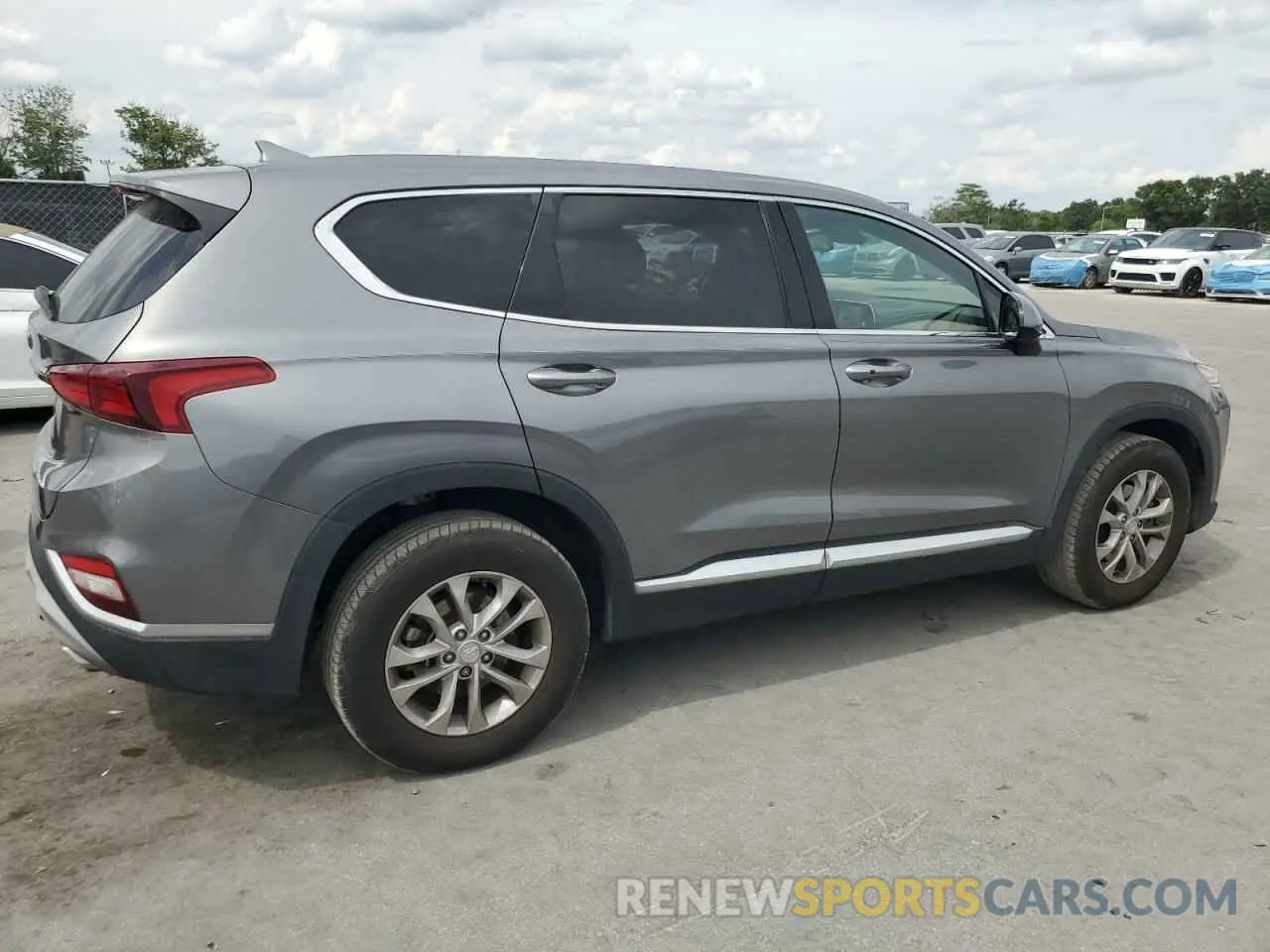 3 Photograph of a damaged car 5NMS33ADXKH092904 HYUNDAI SANTA FE 2019