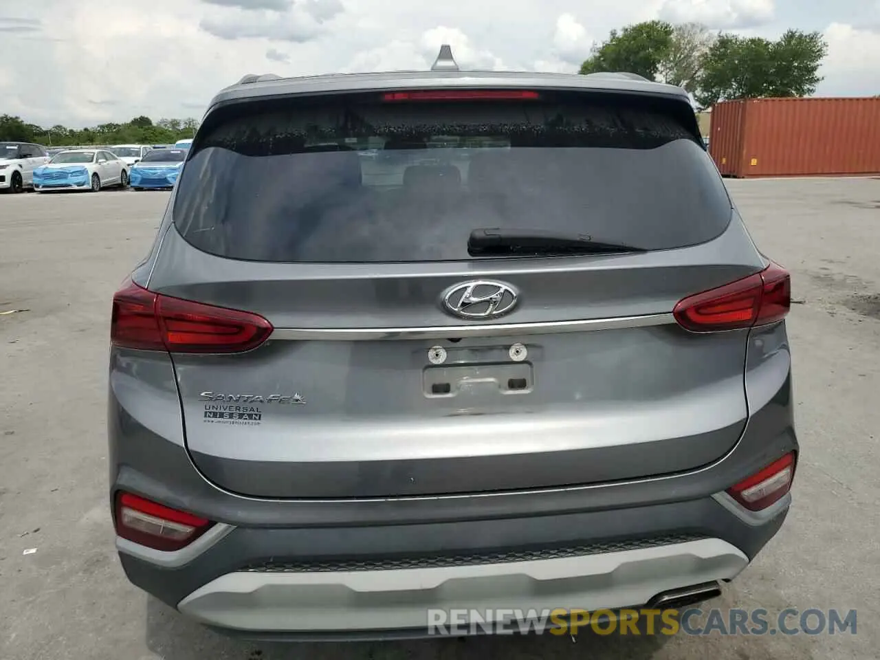 6 Photograph of a damaged car 5NMS33ADXKH092904 HYUNDAI SANTA FE 2019