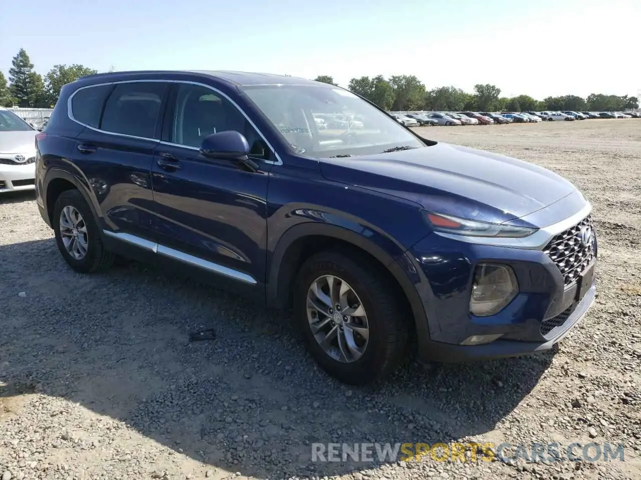 4 Photograph of a damaged car 5NMS33ADXKH125867 HYUNDAI SANTA FE 2019