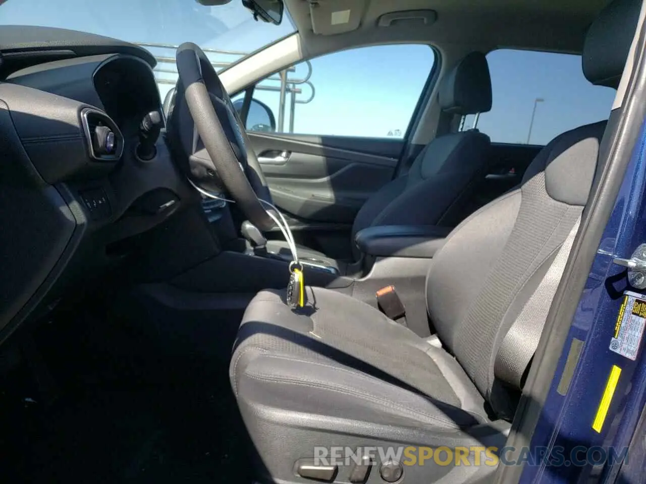 7 Photograph of a damaged car 5NMS33ADXKH125867 HYUNDAI SANTA FE 2019