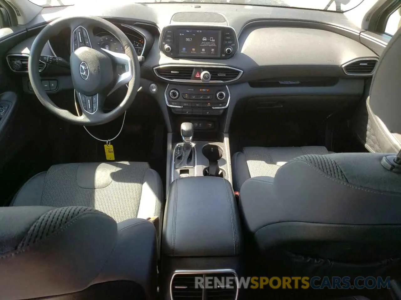 8 Photograph of a damaged car 5NMS33ADXKH125867 HYUNDAI SANTA FE 2019