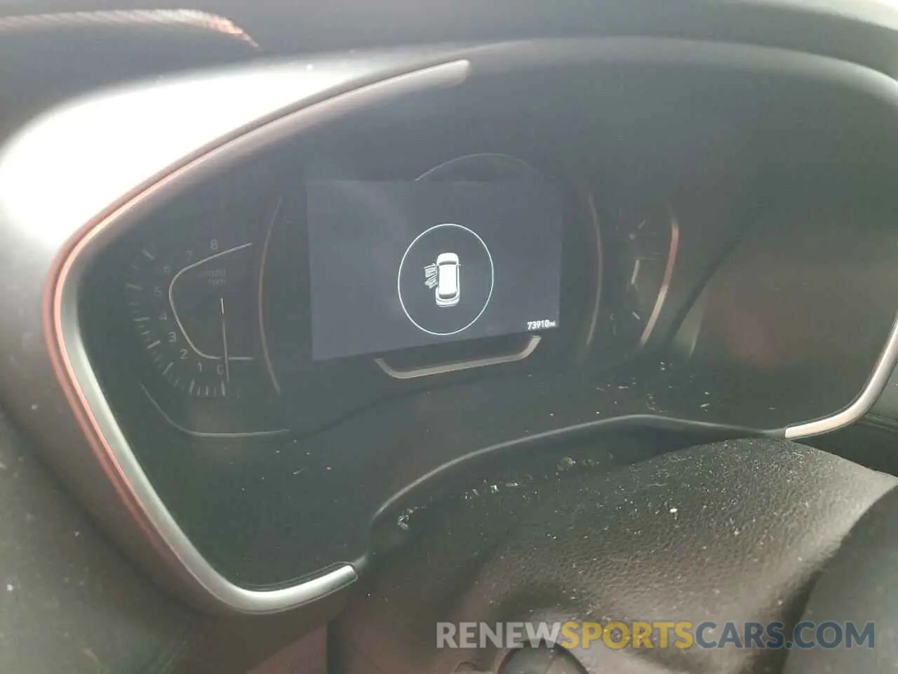 9 Photograph of a damaged car 5NMS33ADXKH136190 HYUNDAI SANTA FE 2019