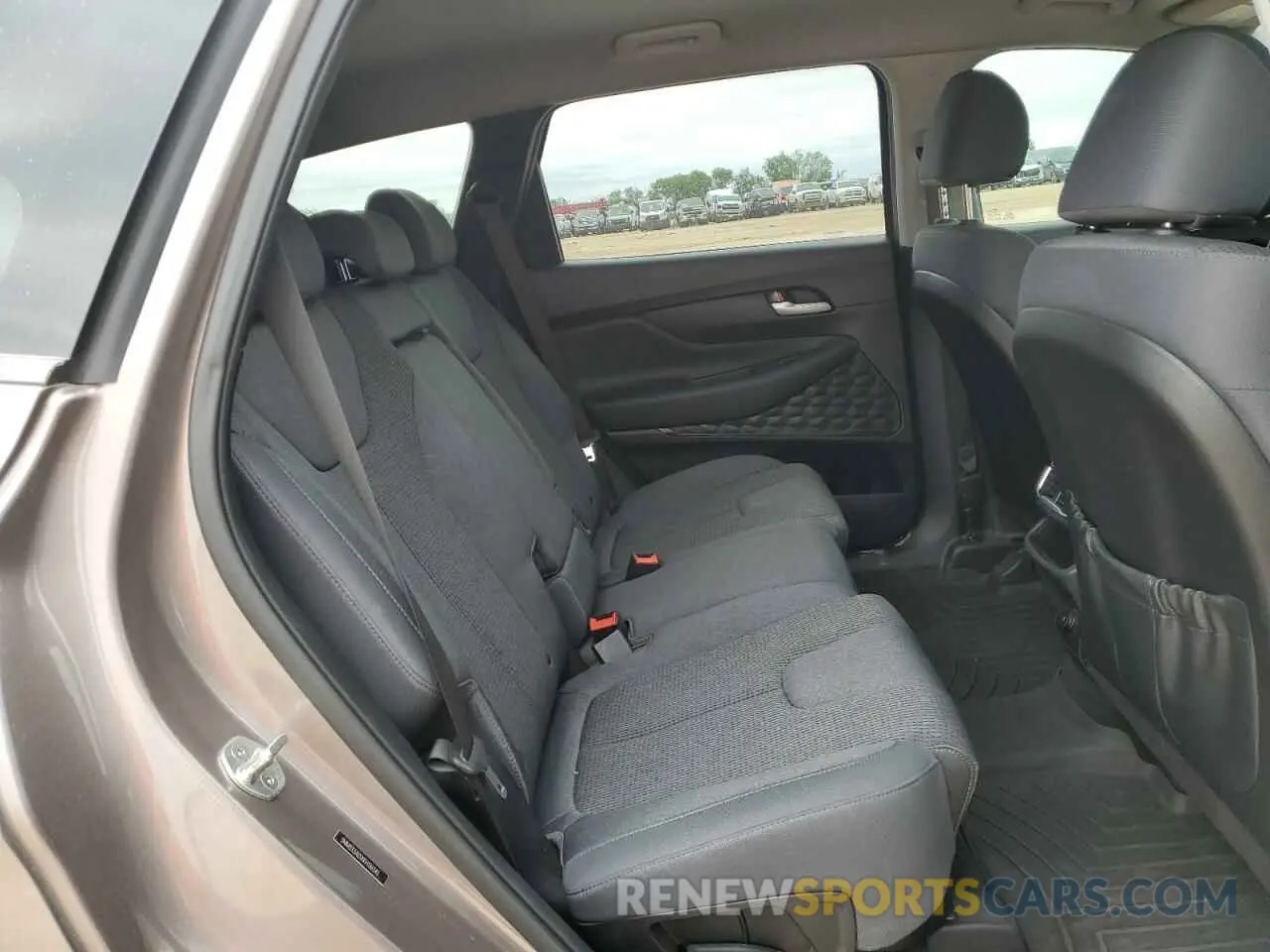 10 Photograph of a damaged car 5NMS33ADXKH136545 HYUNDAI SANTA FE 2019
