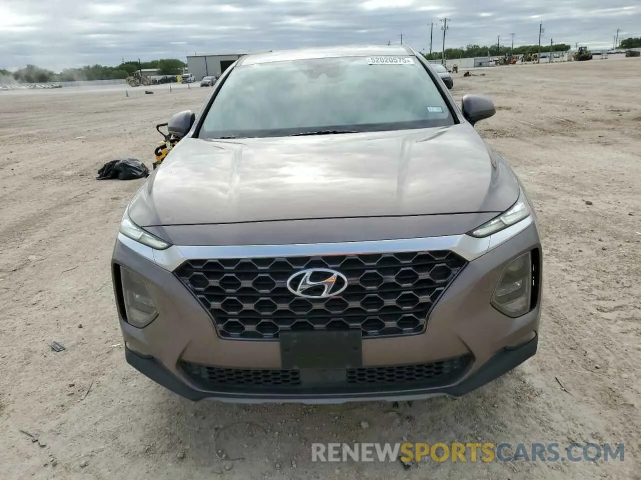 5 Photograph of a damaged car 5NMS33ADXKH136545 HYUNDAI SANTA FE 2019