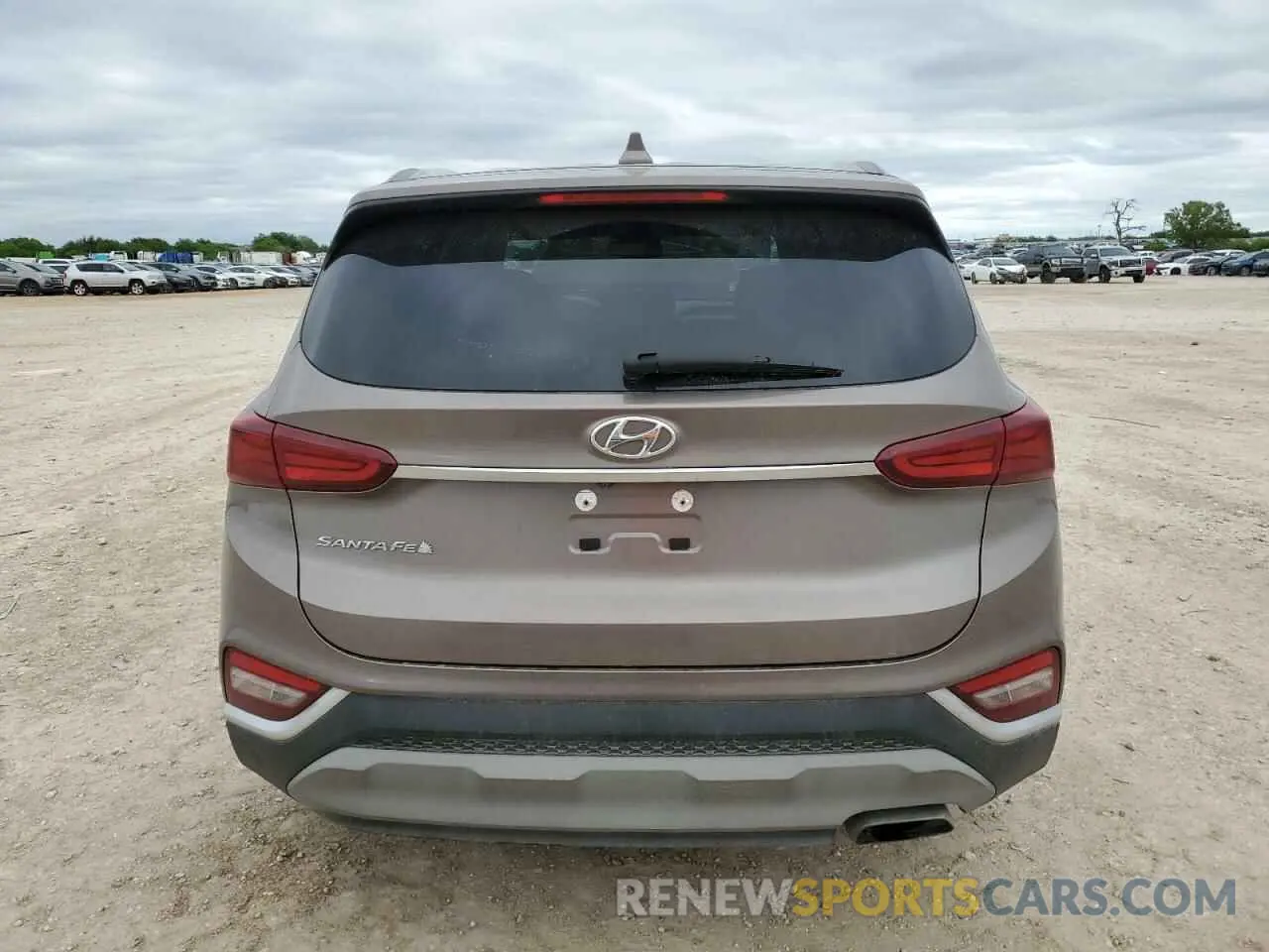 6 Photograph of a damaged car 5NMS33ADXKH136545 HYUNDAI SANTA FE 2019