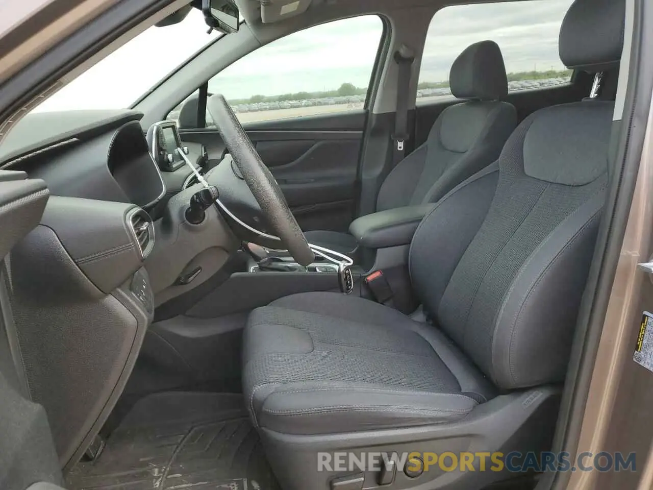 7 Photograph of a damaged car 5NMS33ADXKH136545 HYUNDAI SANTA FE 2019