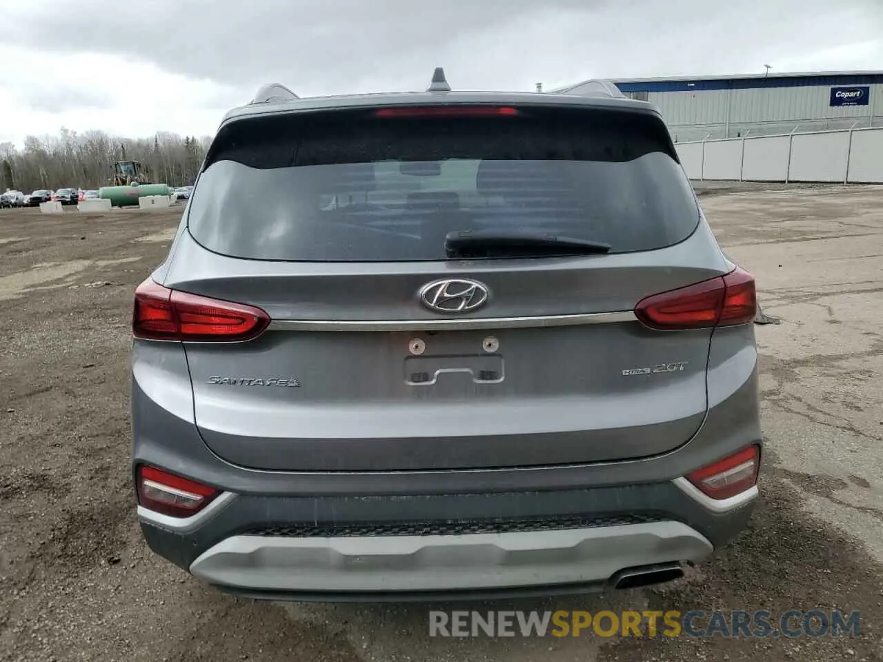 6 Photograph of a damaged car 5NMS3CAA9KH077185 HYUNDAI SANTA FE 2019