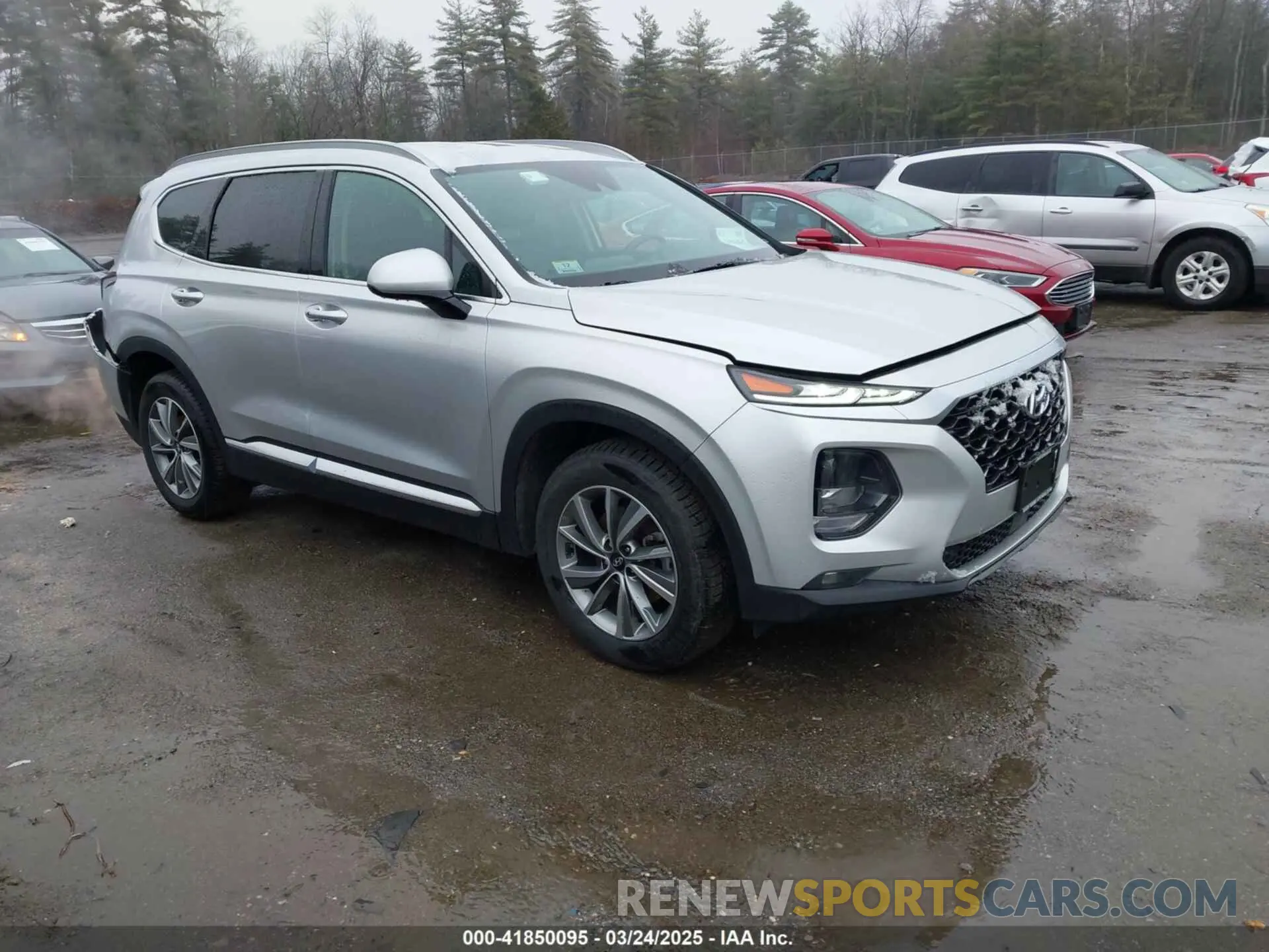 1 Фотография поврежденного автомобиля 5NMS3CAD0KH023977 HYUNDAI SANTA FE 2019