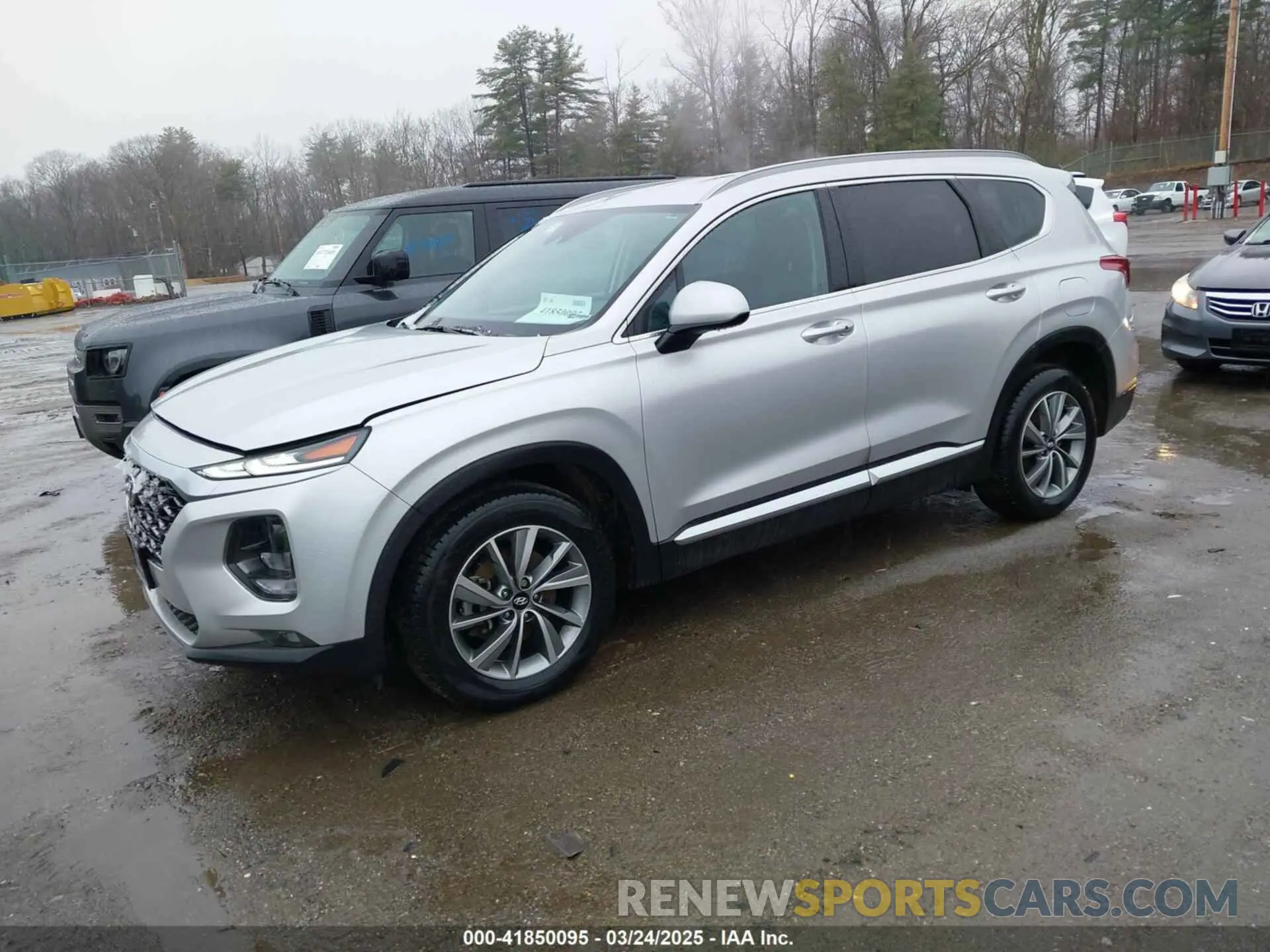 2 Фотография поврежденного автомобиля 5NMS3CAD0KH023977 HYUNDAI SANTA FE 2019