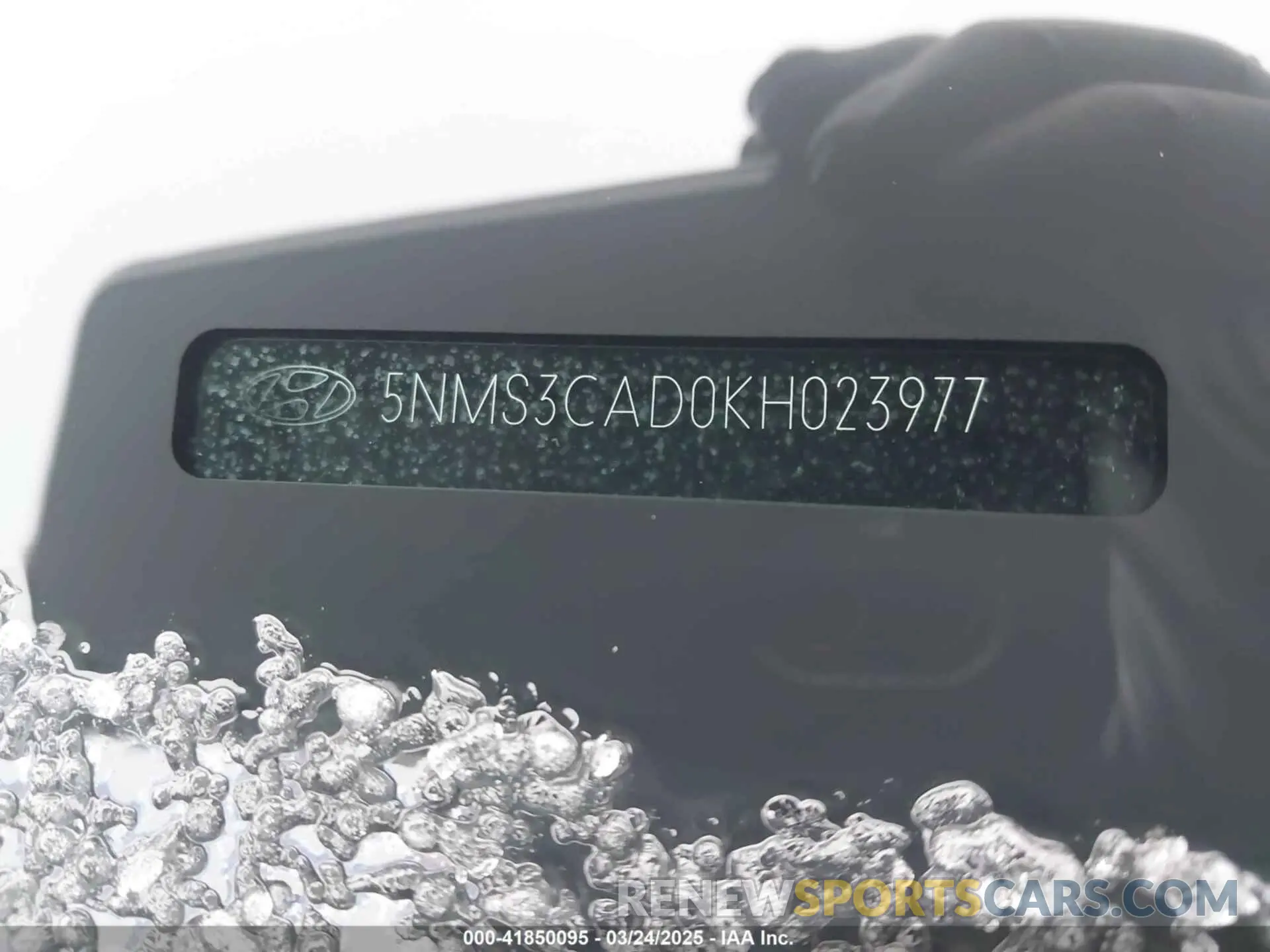 9 Фотография поврежденного автомобиля 5NMS3CAD0KH023977 HYUNDAI SANTA FE 2019
