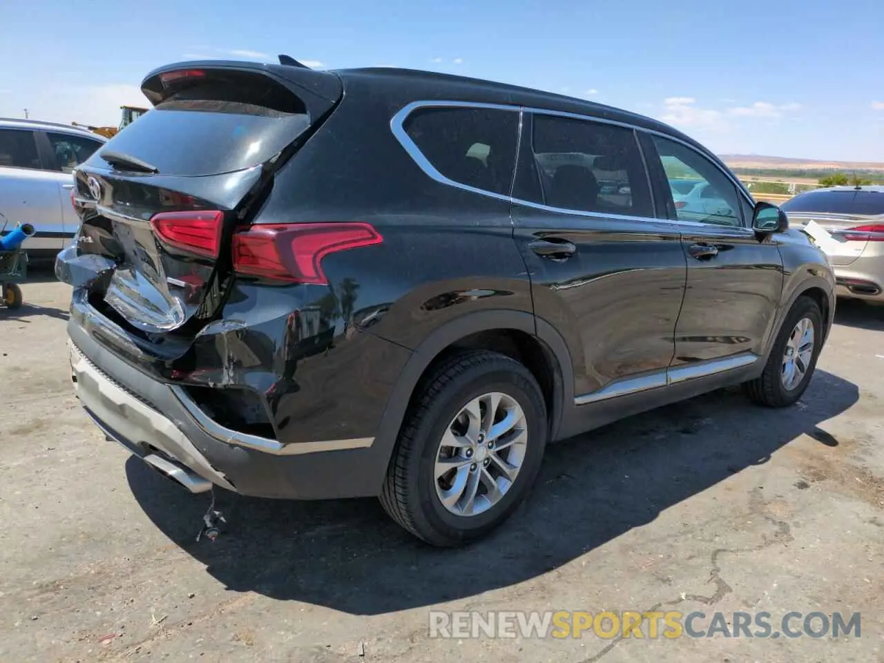 3 Photograph of a damaged car 5NMS3CAD0KH037409 HYUNDAI SANTA FE 2019