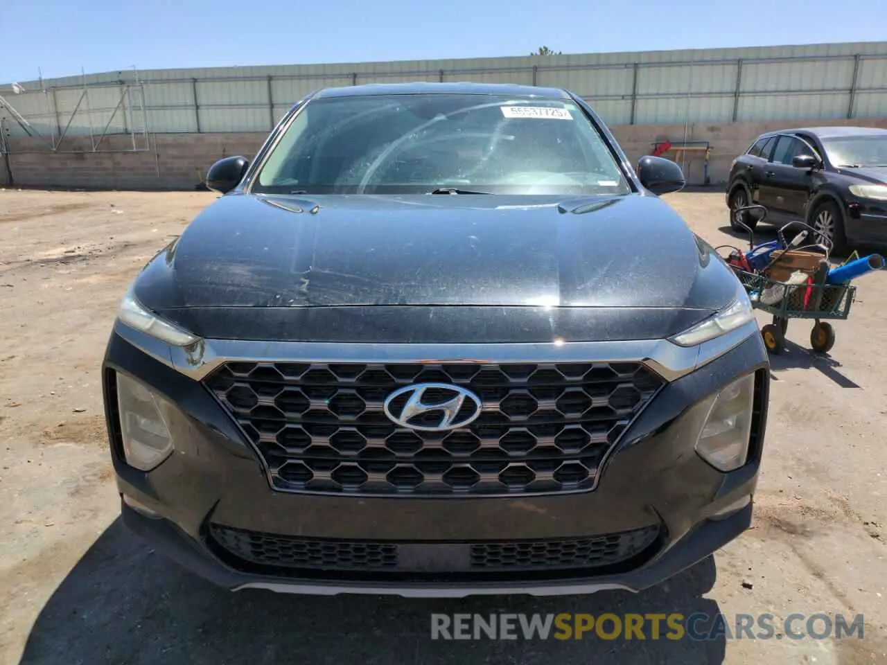 5 Photograph of a damaged car 5NMS3CAD0KH037409 HYUNDAI SANTA FE 2019