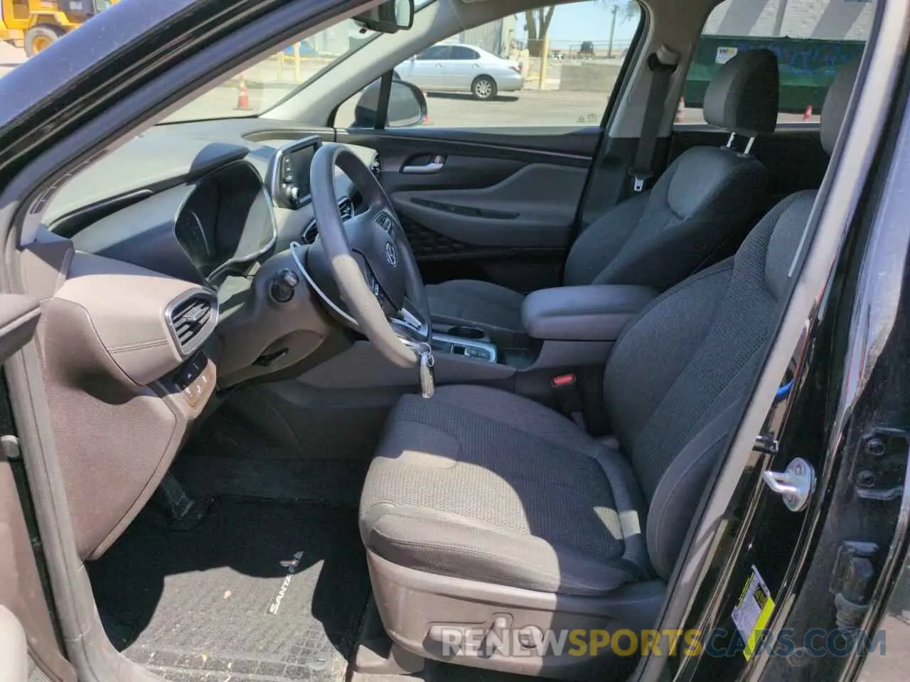 7 Photograph of a damaged car 5NMS3CAD0KH037409 HYUNDAI SANTA FE 2019