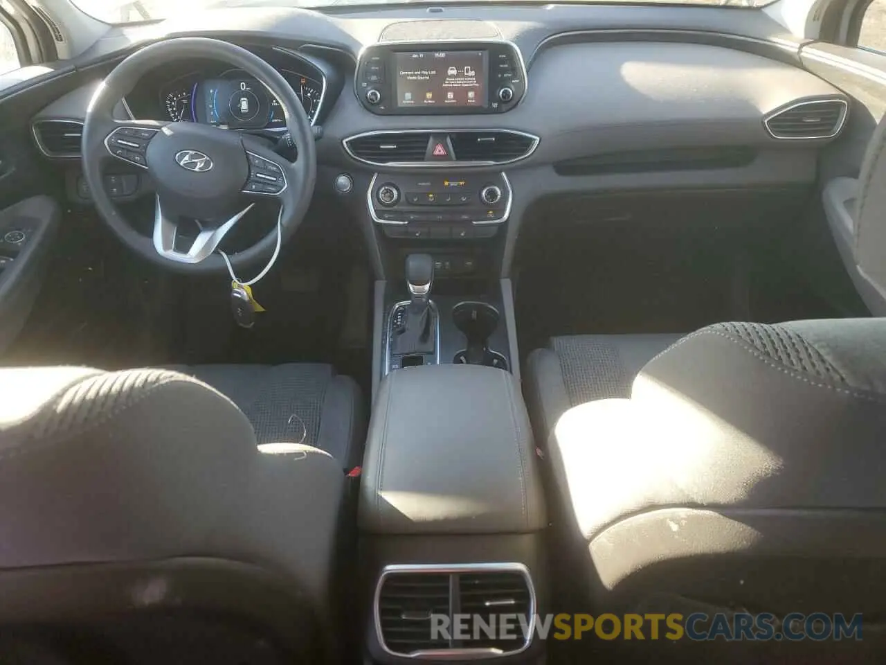 8 Фотография поврежденного автомобиля 5NMS3CAD0KH053609 HYUNDAI SANTA FE 2019