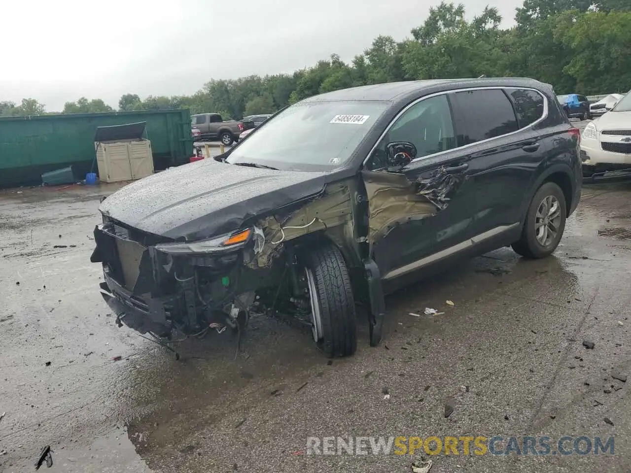 1 Фотография поврежденного автомобиля 5NMS3CAD2KH001785 HYUNDAI SANTA FE 2019