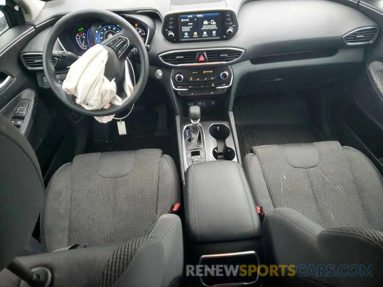 8 Фотография поврежденного автомобиля 5NMS3CAD2KH001785 HYUNDAI SANTA FE 2019