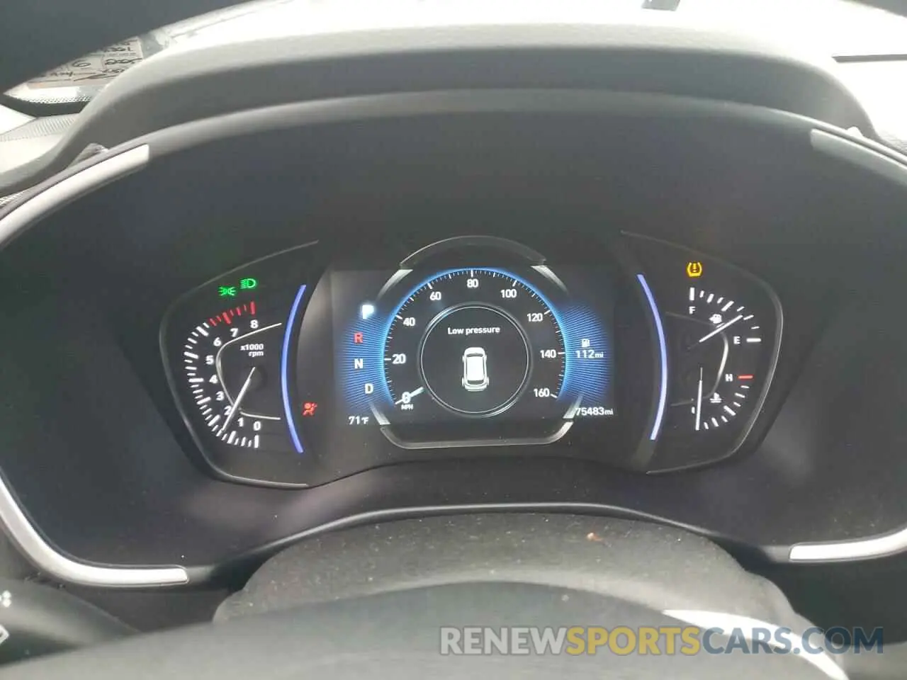 9 Фотография поврежденного автомобиля 5NMS3CAD2KH001785 HYUNDAI SANTA FE 2019