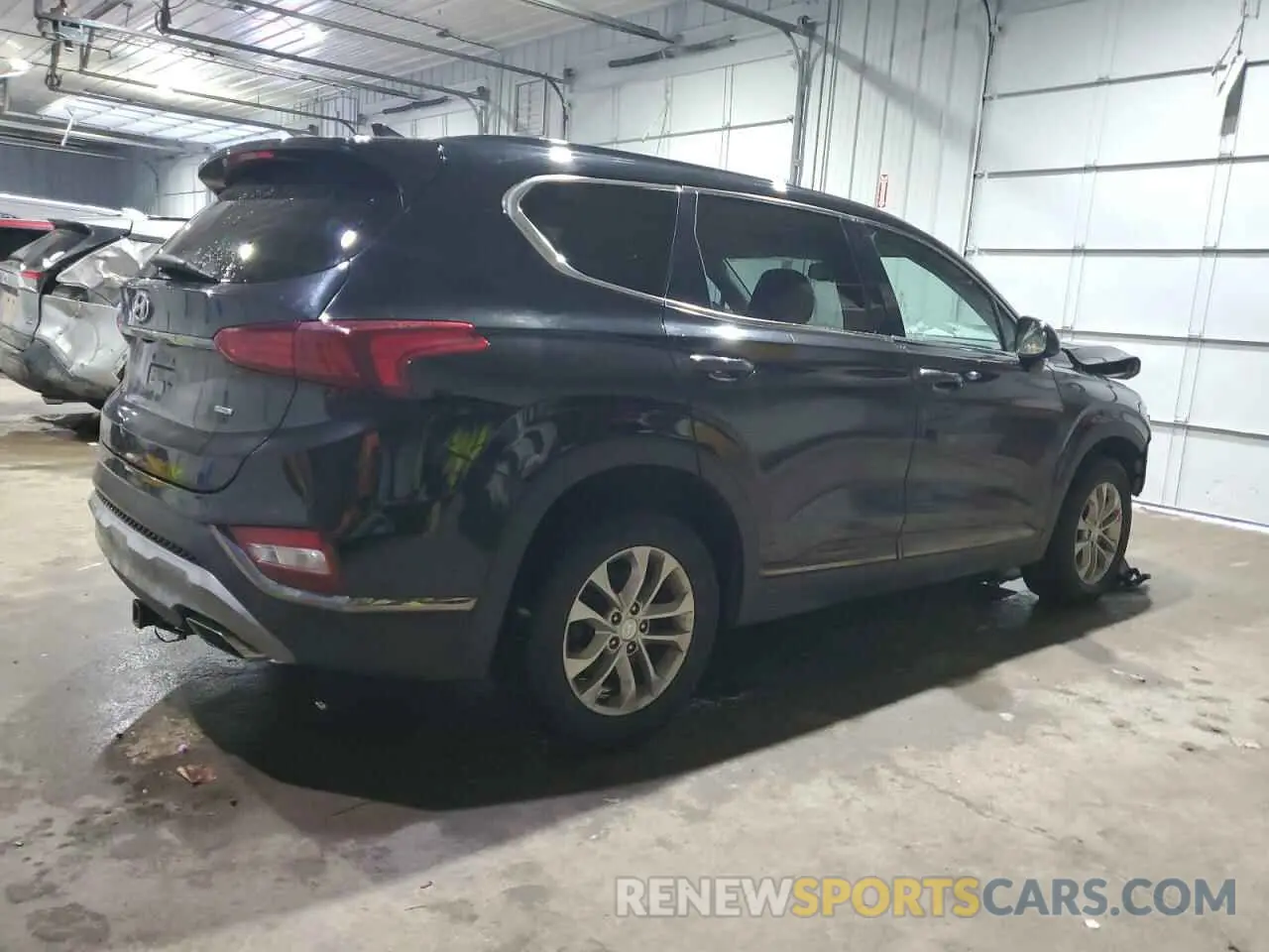 3 Photograph of a damaged car 5NMS3CAD3KH008163 HYUNDAI SANTA FE 2019