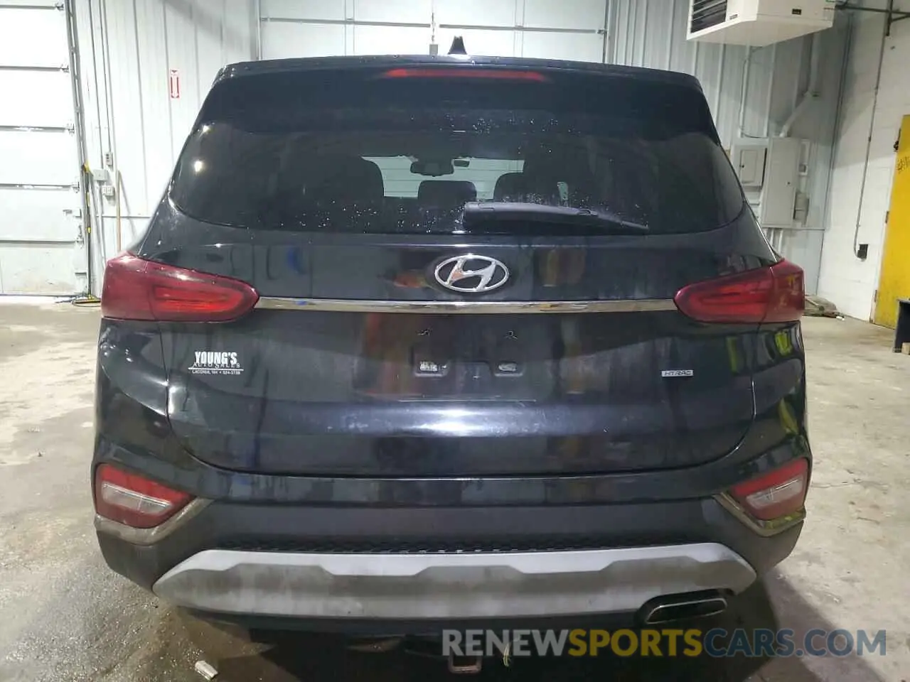 6 Photograph of a damaged car 5NMS3CAD3KH008163 HYUNDAI SANTA FE 2019