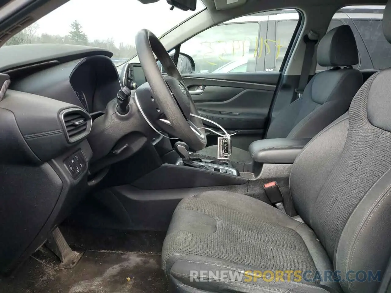 7 Photograph of a damaged car 5NMS3CAD3KH008163 HYUNDAI SANTA FE 2019