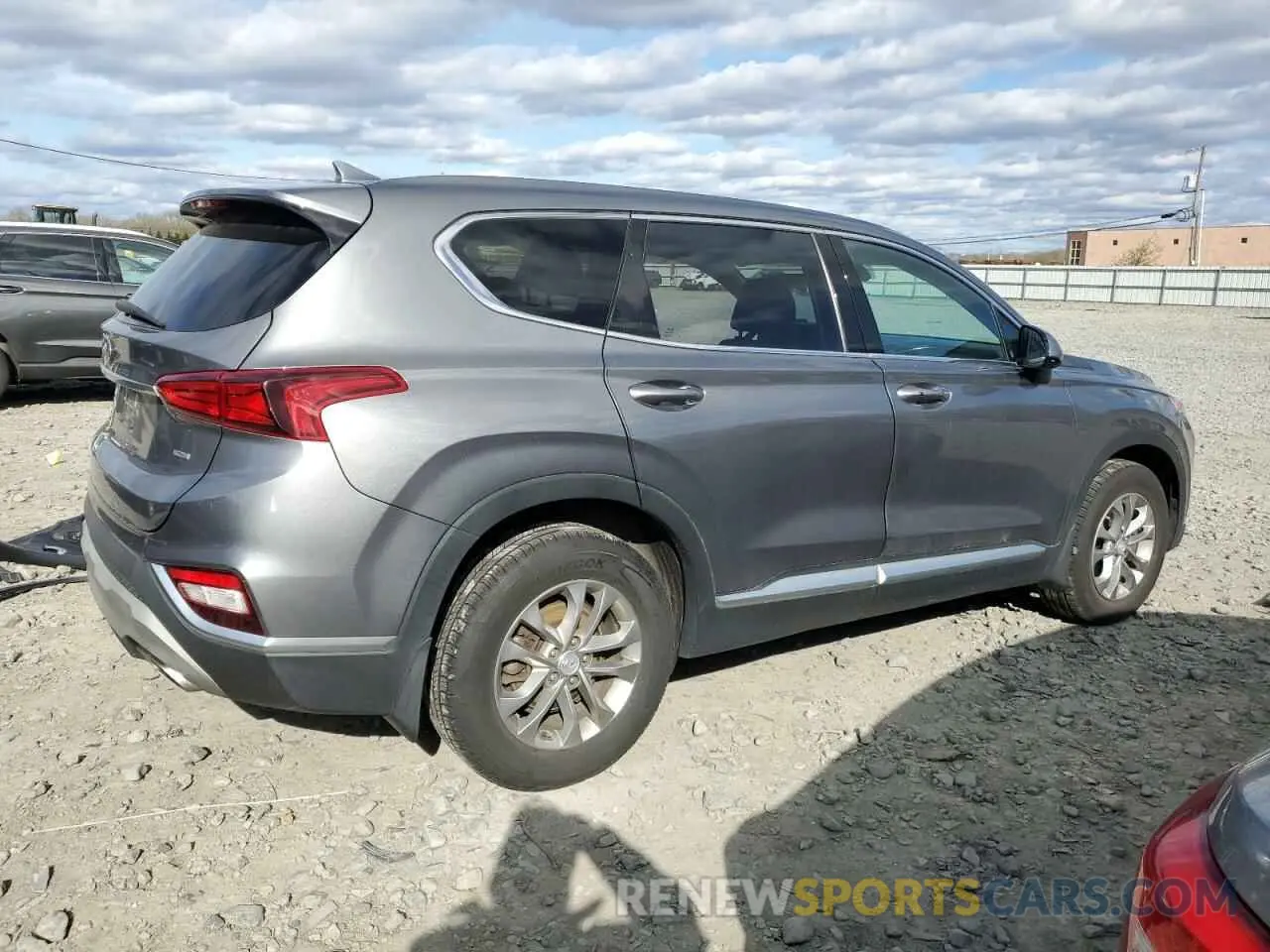 3 Photograph of a damaged car 5NMS3CAD3KH136001 HYUNDAI SANTA FE 2019