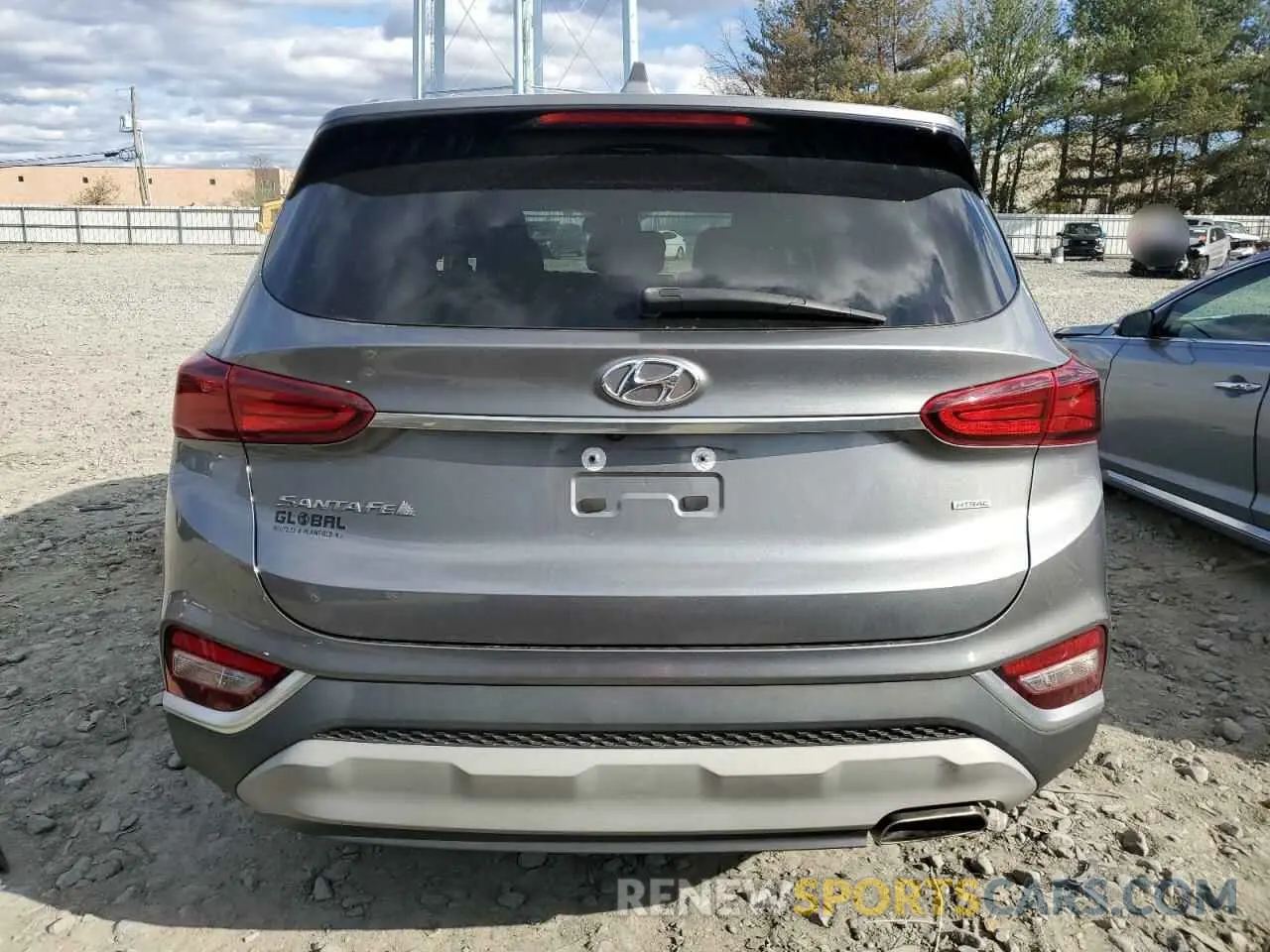 6 Photograph of a damaged car 5NMS3CAD3KH136001 HYUNDAI SANTA FE 2019