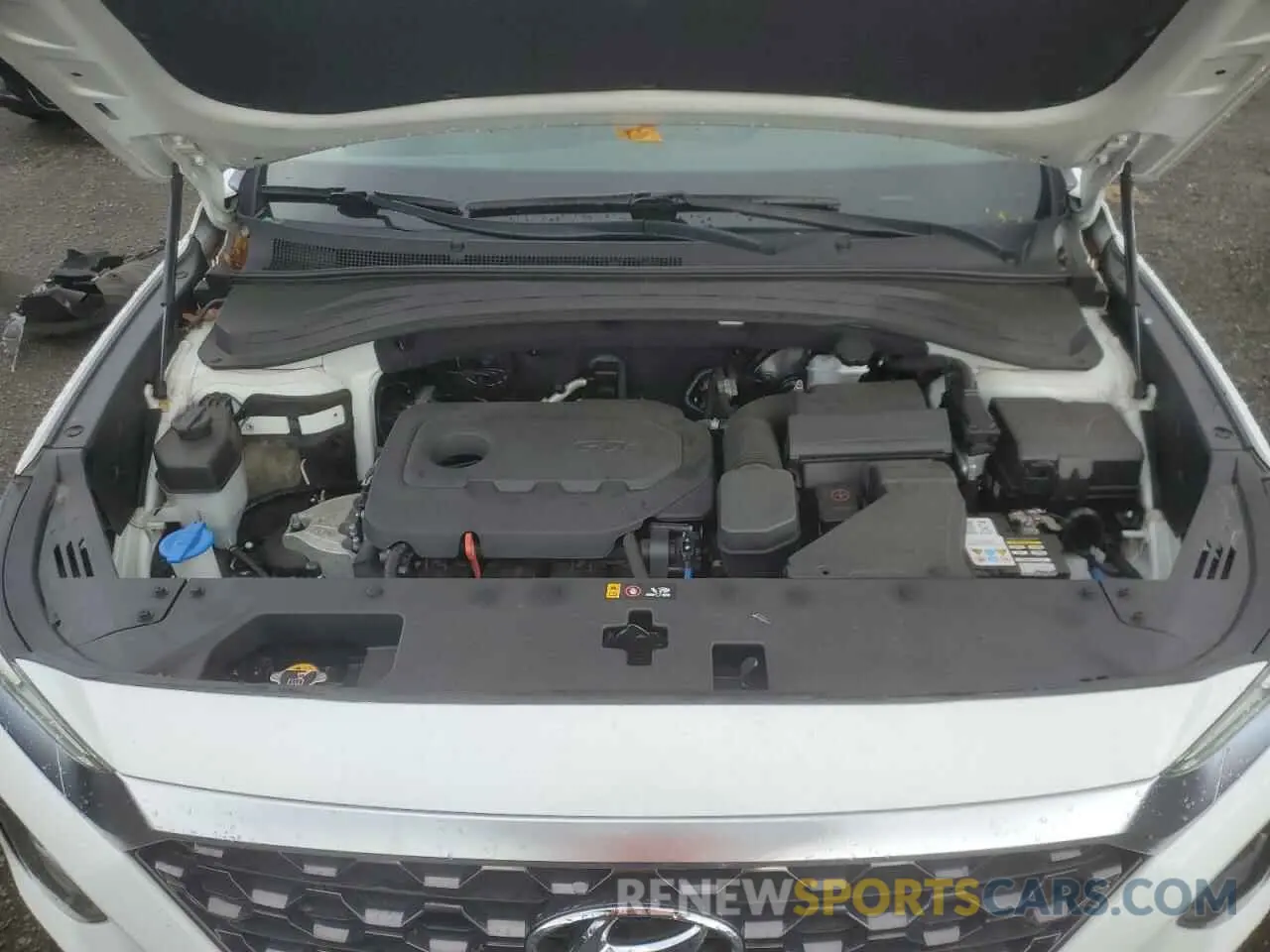12 Photograph of a damaged car 5NMS3CAD4KH012030 HYUNDAI SANTA FE 2019