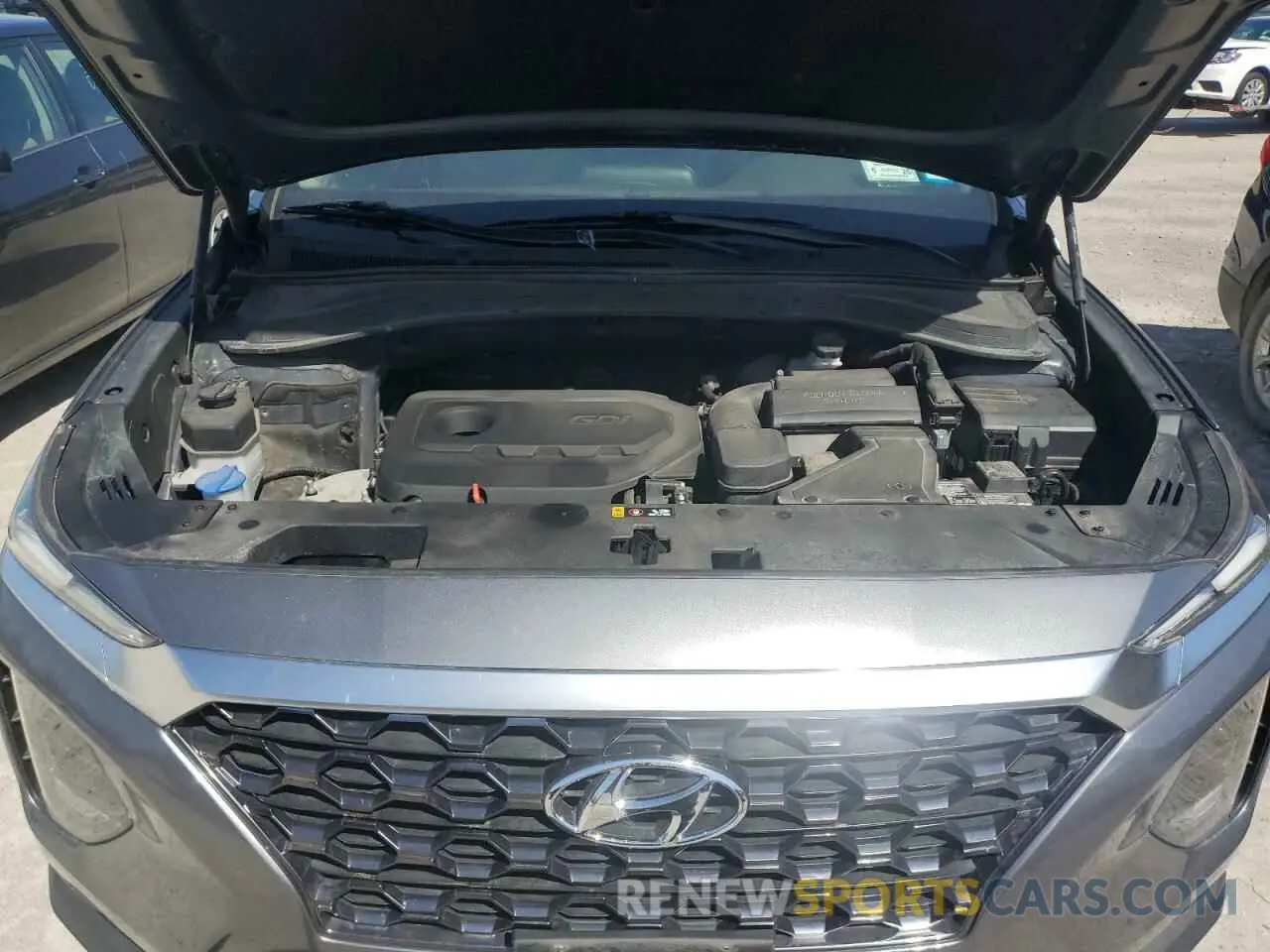 12 Photograph of a damaged car 5NMS3CAD4KH050471 HYUNDAI SANTA FE 2019