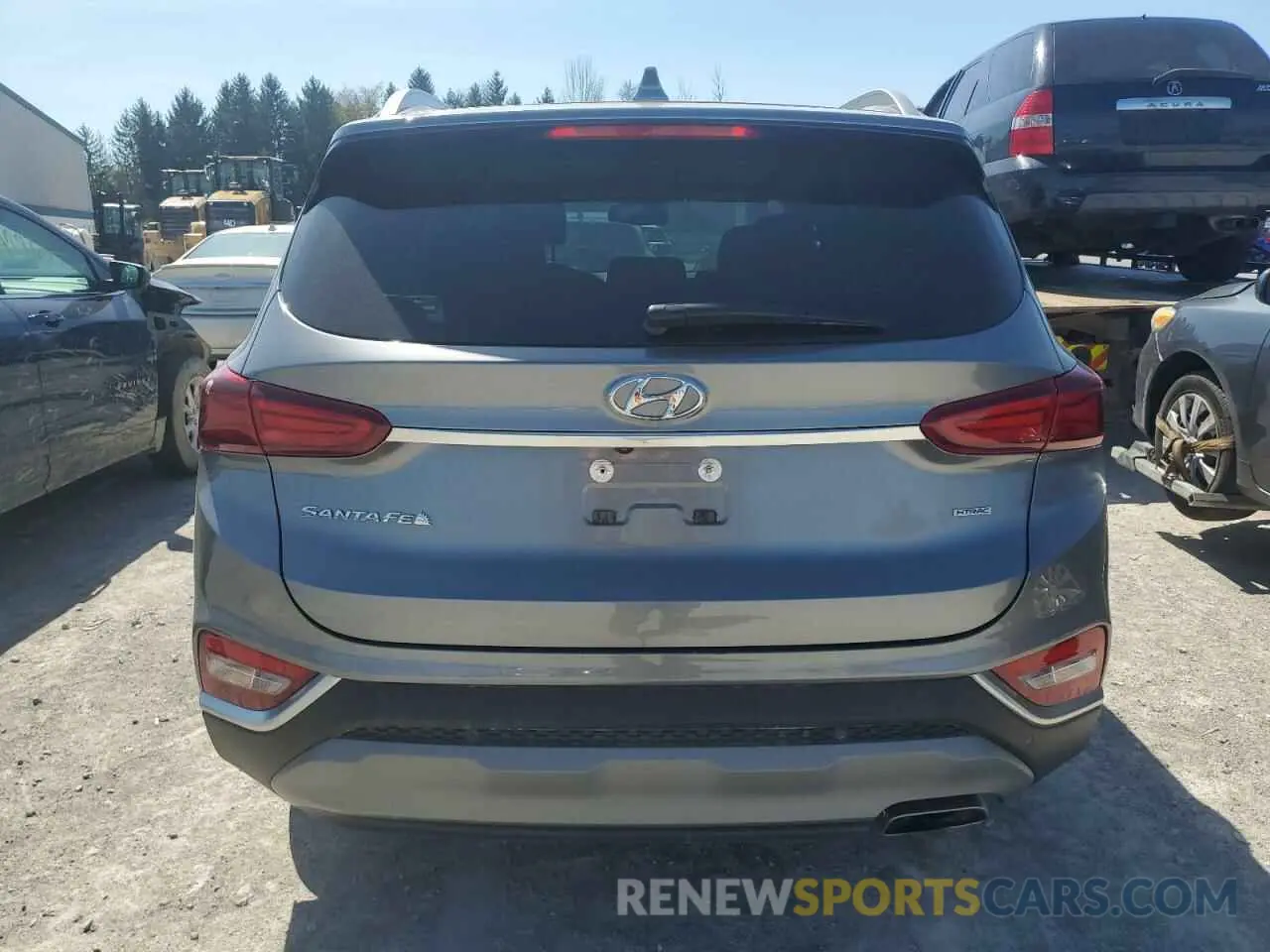 6 Photograph of a damaged car 5NMS3CAD4KH050471 HYUNDAI SANTA FE 2019