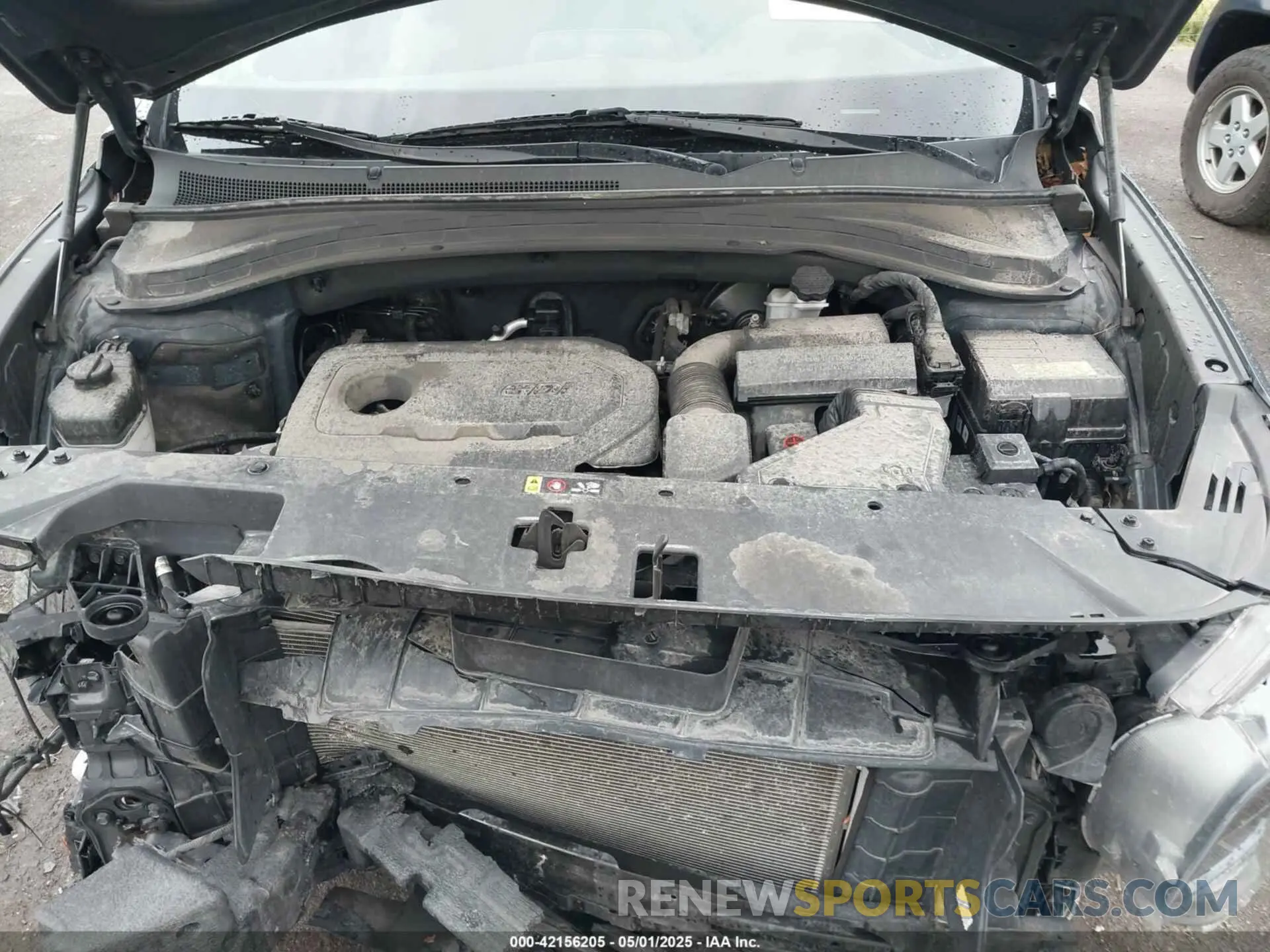 10 Photograph of a damaged car 5NMS3CAD4KH075239 HYUNDAI SANTA FE 2019