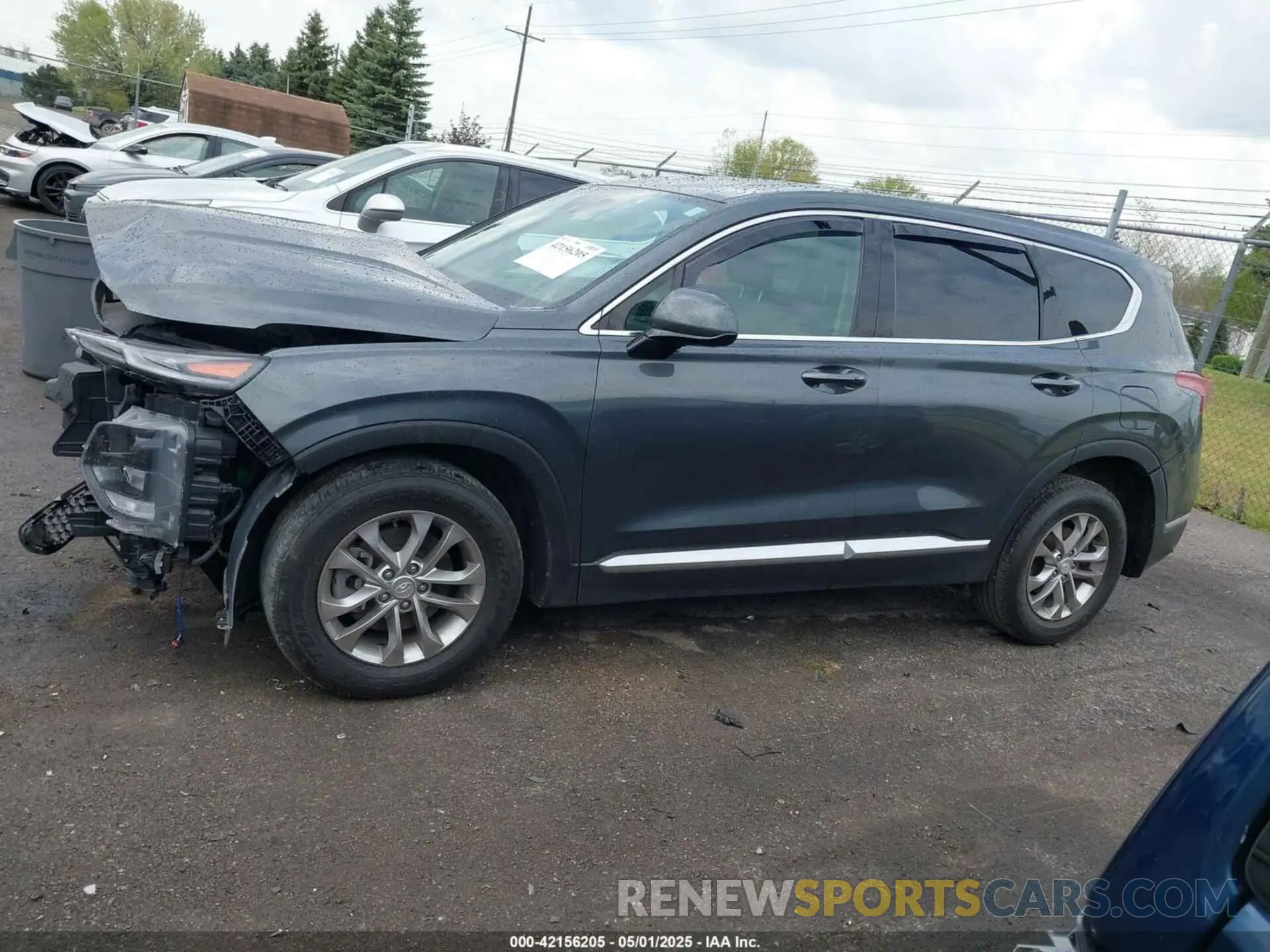 14 Photograph of a damaged car 5NMS3CAD4KH075239 HYUNDAI SANTA FE 2019