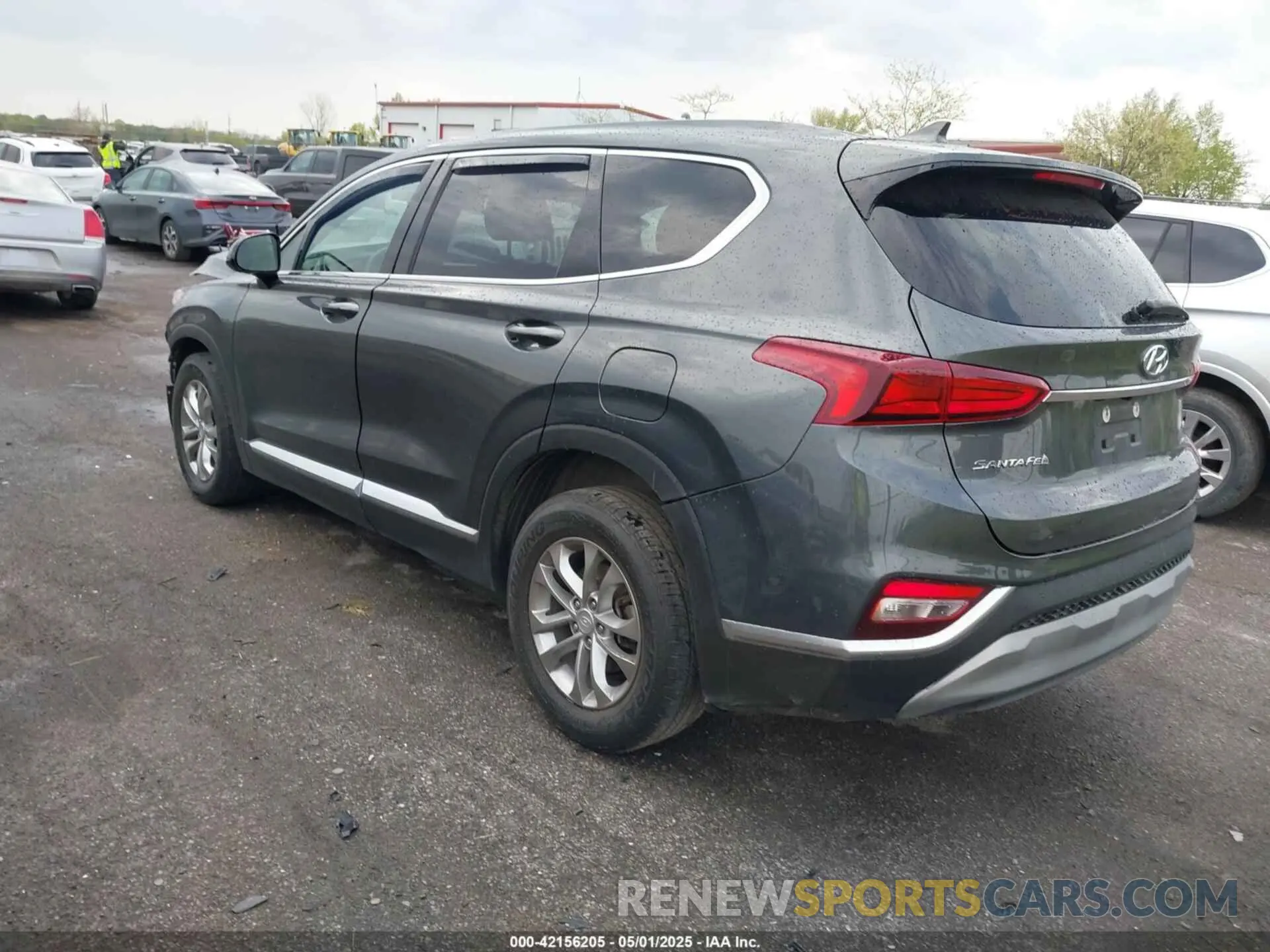 3 Photograph of a damaged car 5NMS3CAD4KH075239 HYUNDAI SANTA FE 2019
