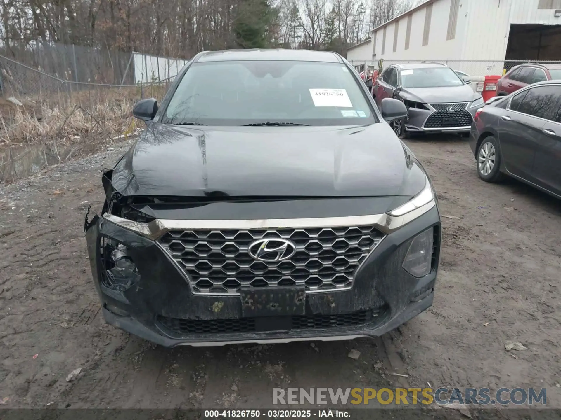 12 Photograph of a damaged car 5NMS3CAD4KH081736 HYUNDAI SANTA FE 2019