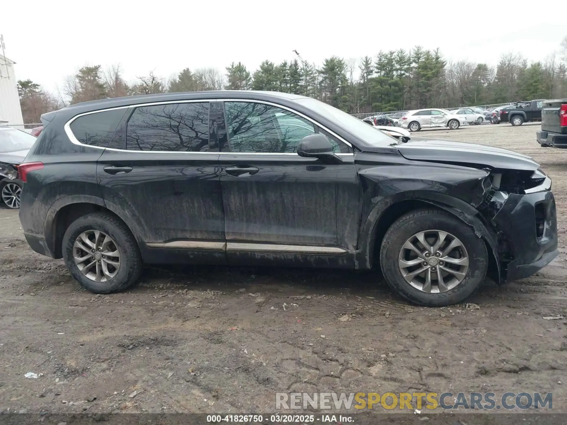 13 Photograph of a damaged car 5NMS3CAD4KH081736 HYUNDAI SANTA FE 2019