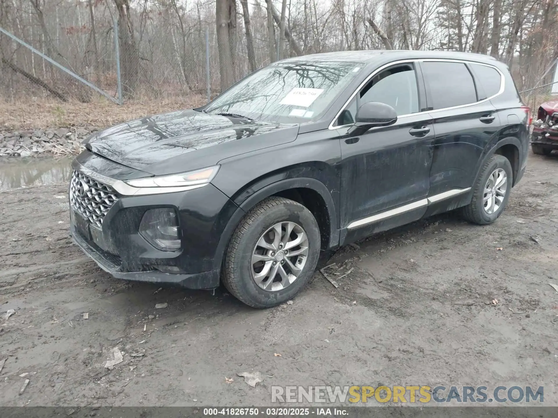 2 Photograph of a damaged car 5NMS3CAD4KH081736 HYUNDAI SANTA FE 2019