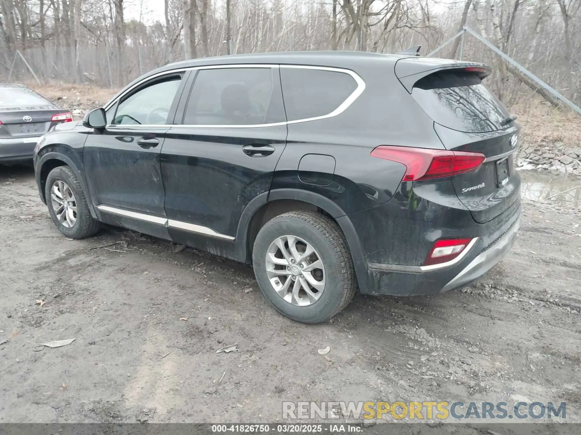 3 Photograph of a damaged car 5NMS3CAD4KH081736 HYUNDAI SANTA FE 2019