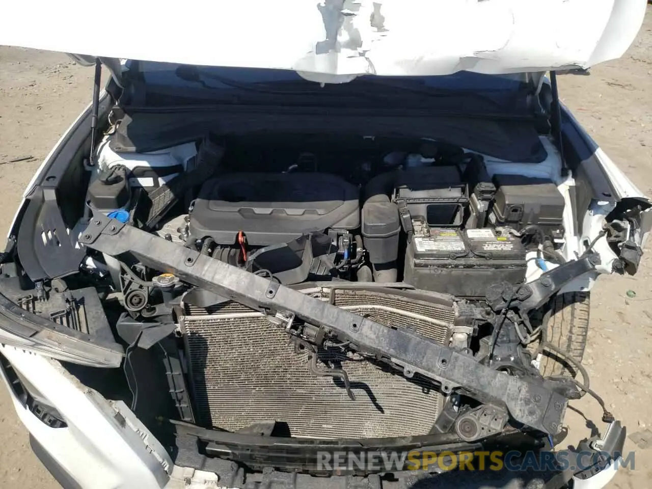 12 Фотография поврежденного автомобиля 5NMS3CAD5KH001232 HYUNDAI SANTA FE 2019