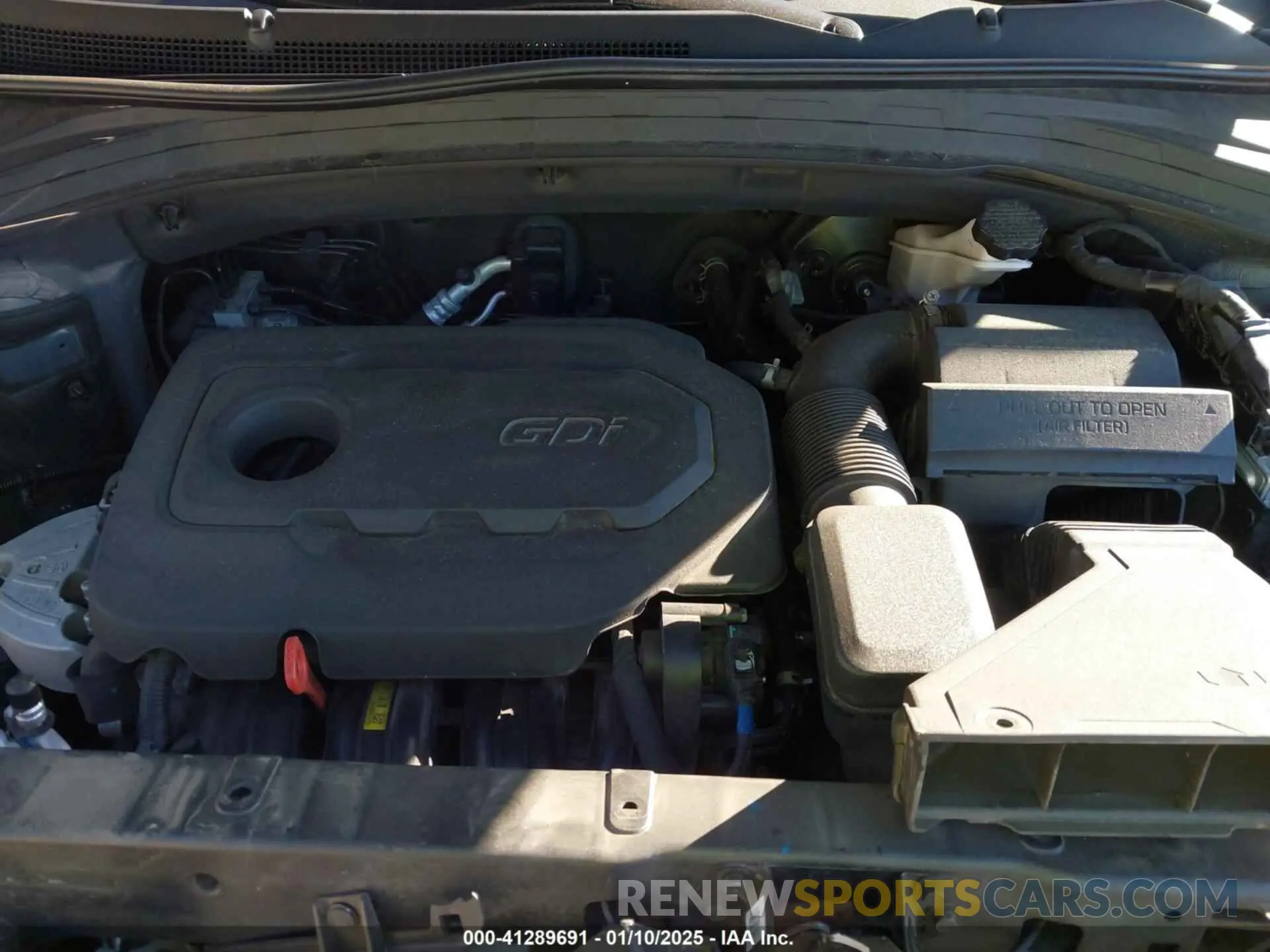 10 Фотография поврежденного автомобиля 5NMS3CAD5KH083477 HYUNDAI SANTA FE 2019