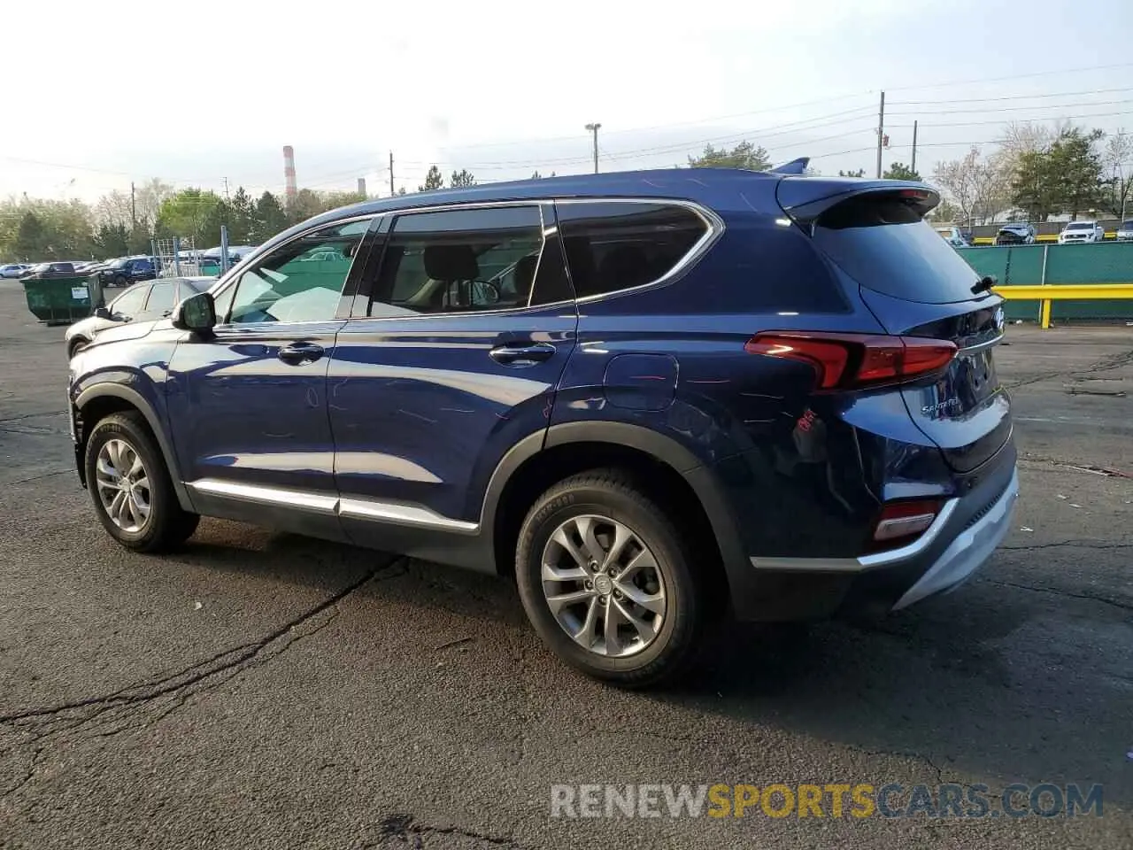 2 Фотография поврежденного автомобиля 5NMS3CAD6KH091927 HYUNDAI SANTA FE 2019