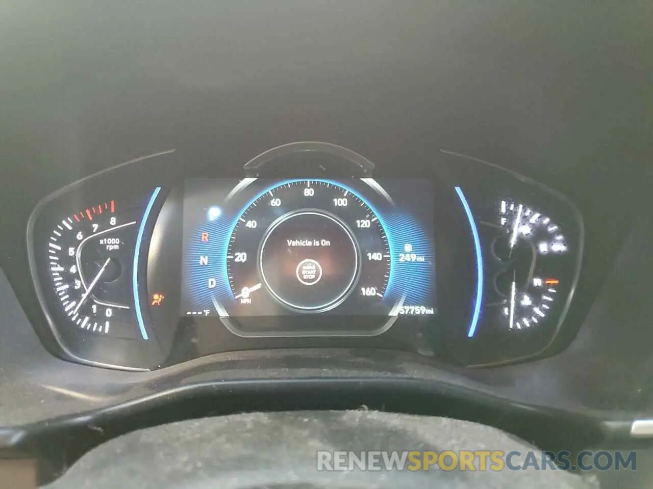9 Фотография поврежденного автомобиля 5NMS3CAD6KH091927 HYUNDAI SANTA FE 2019