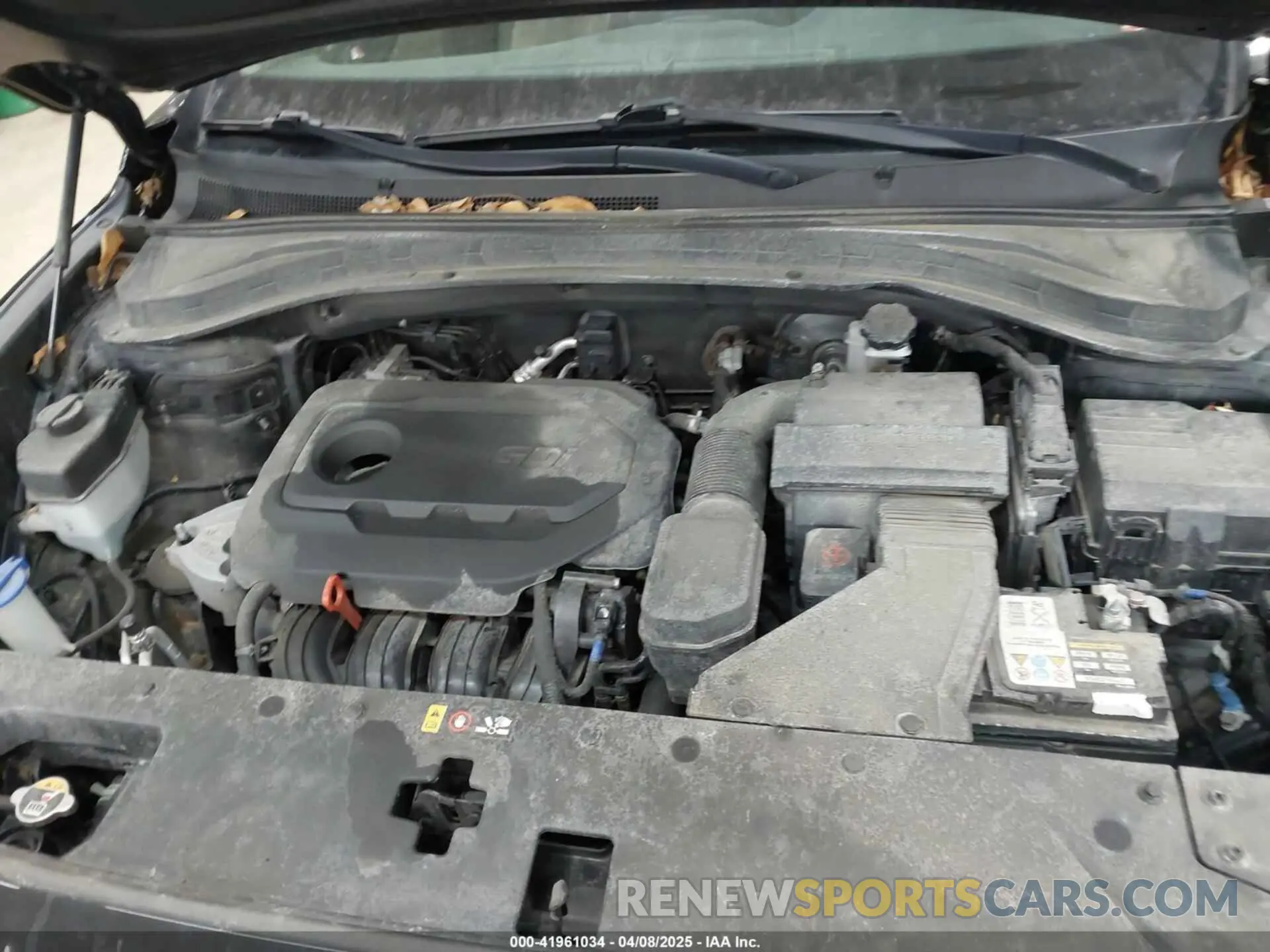 10 Фотография поврежденного автомобиля 5NMS3CAD7KH032269 HYUNDAI SANTA FE 2019